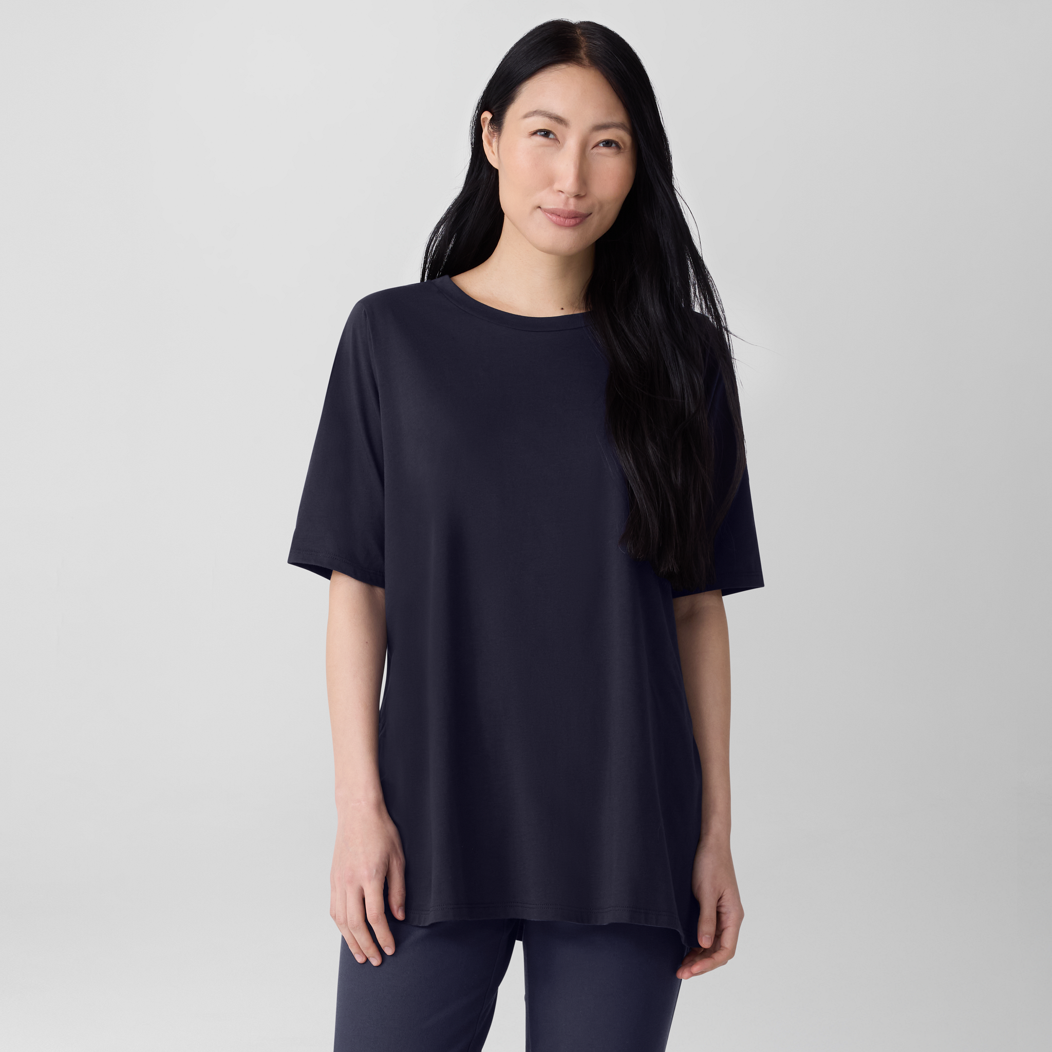 【送料&関税込】Herno Stretch Cotton Jersey T-shirt Herno Stretch Cotton T-Shirt In Black - 28% Off | Editorialist