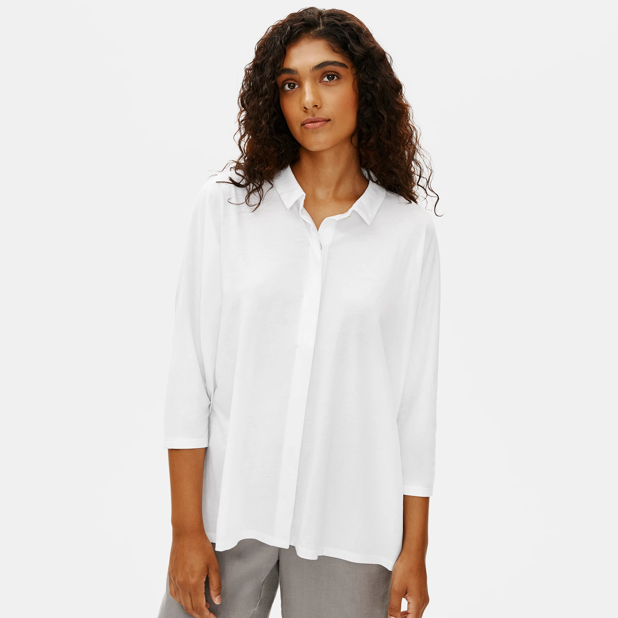(取寄) モッドオードック レディース 3/4 スリーブ イージー レース シャツ Mod-o-doc women 3/4 Sleeve Easy Lace Shirt White Mod-o-doc 3/4 Sleeve Easy Lace Shirt Womens Clothing White