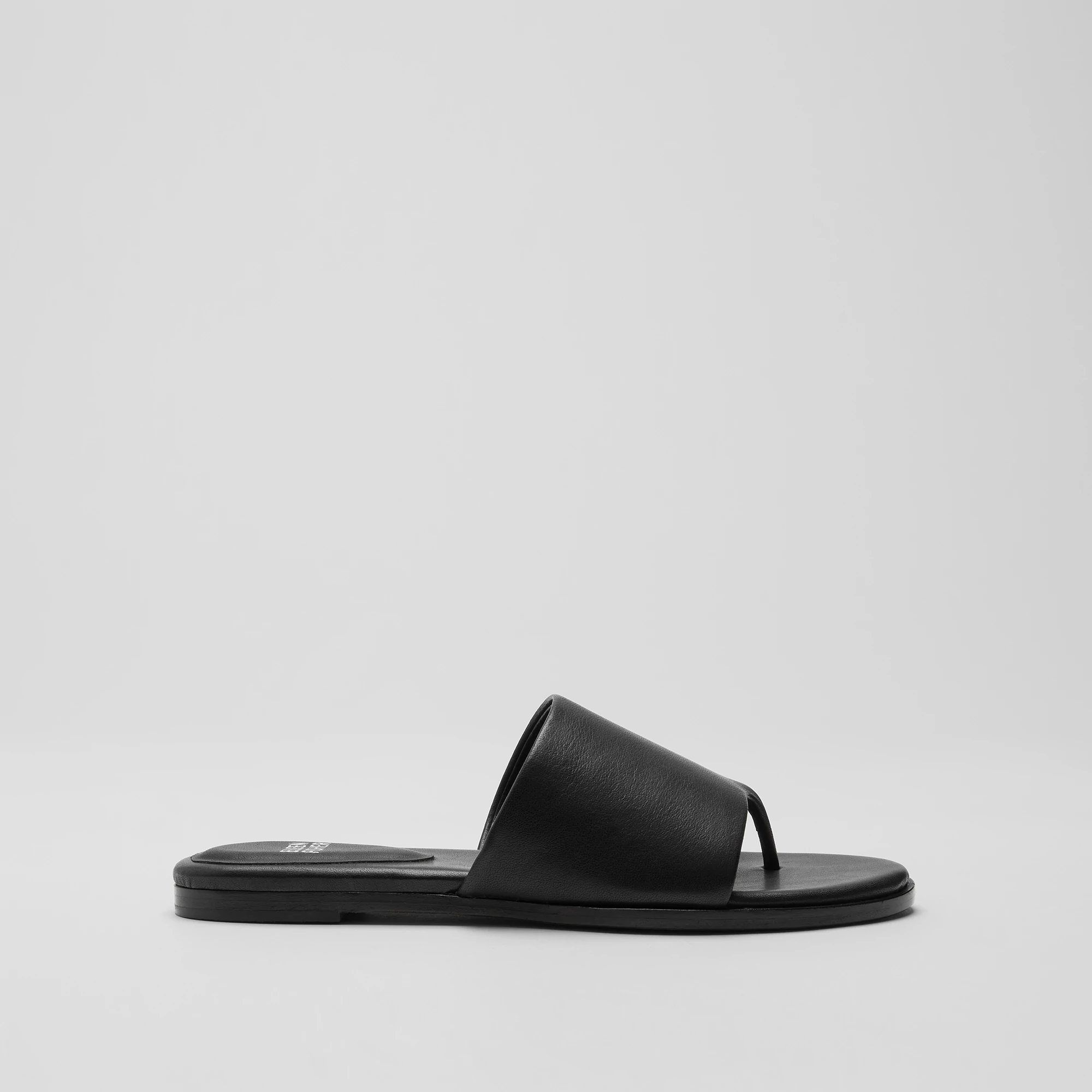 Edge Leather Slide Sandal | EILEEN FISHER