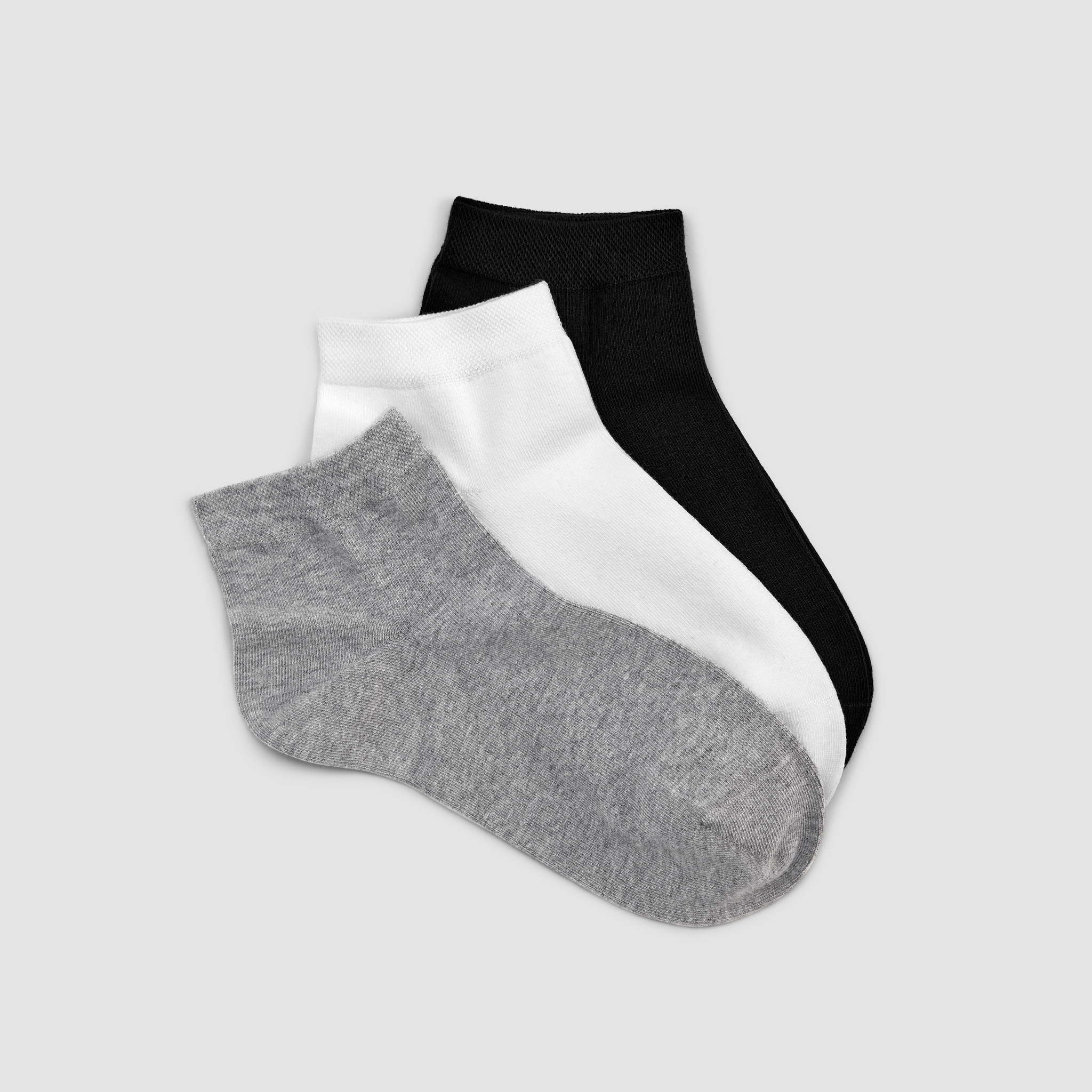 Cotton Ankle Sock 3-Pack from EILEEN FISHER - $24