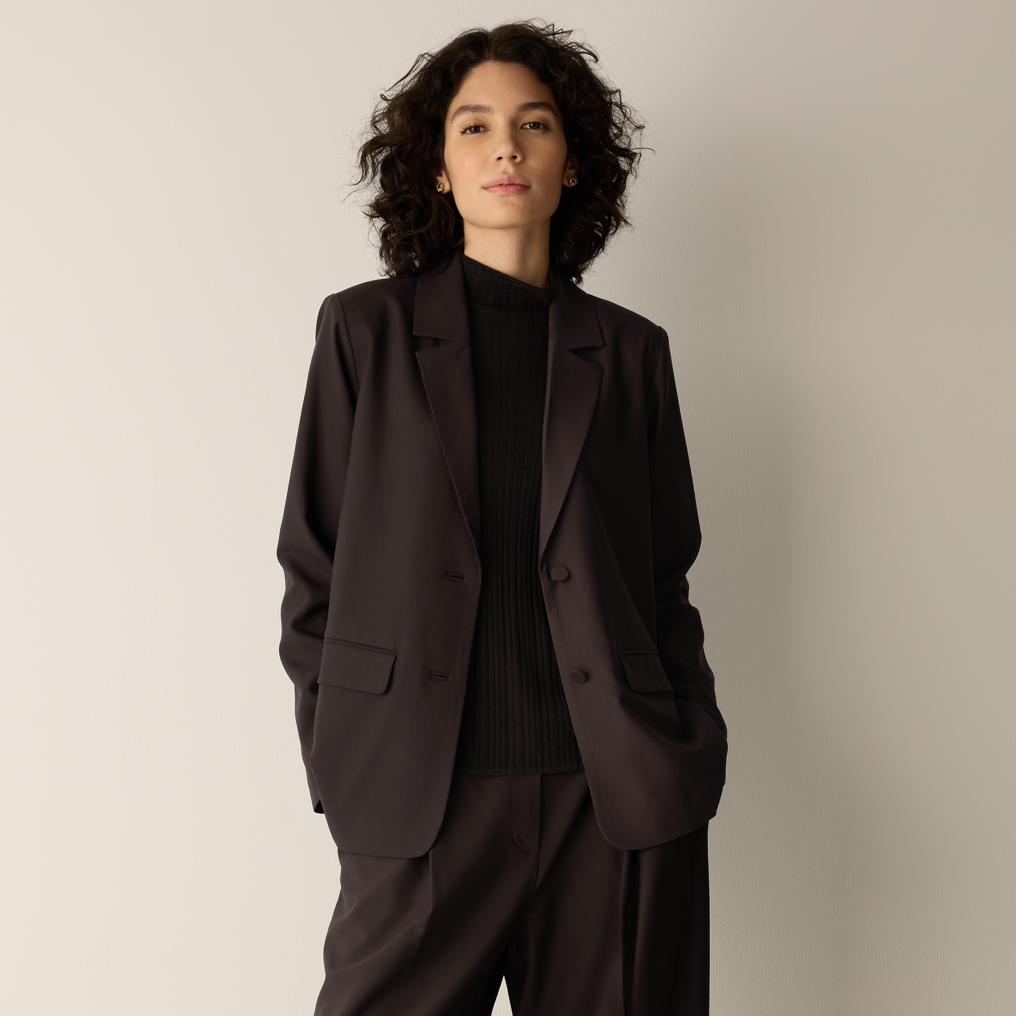 Seasonless Wool Long Blazer