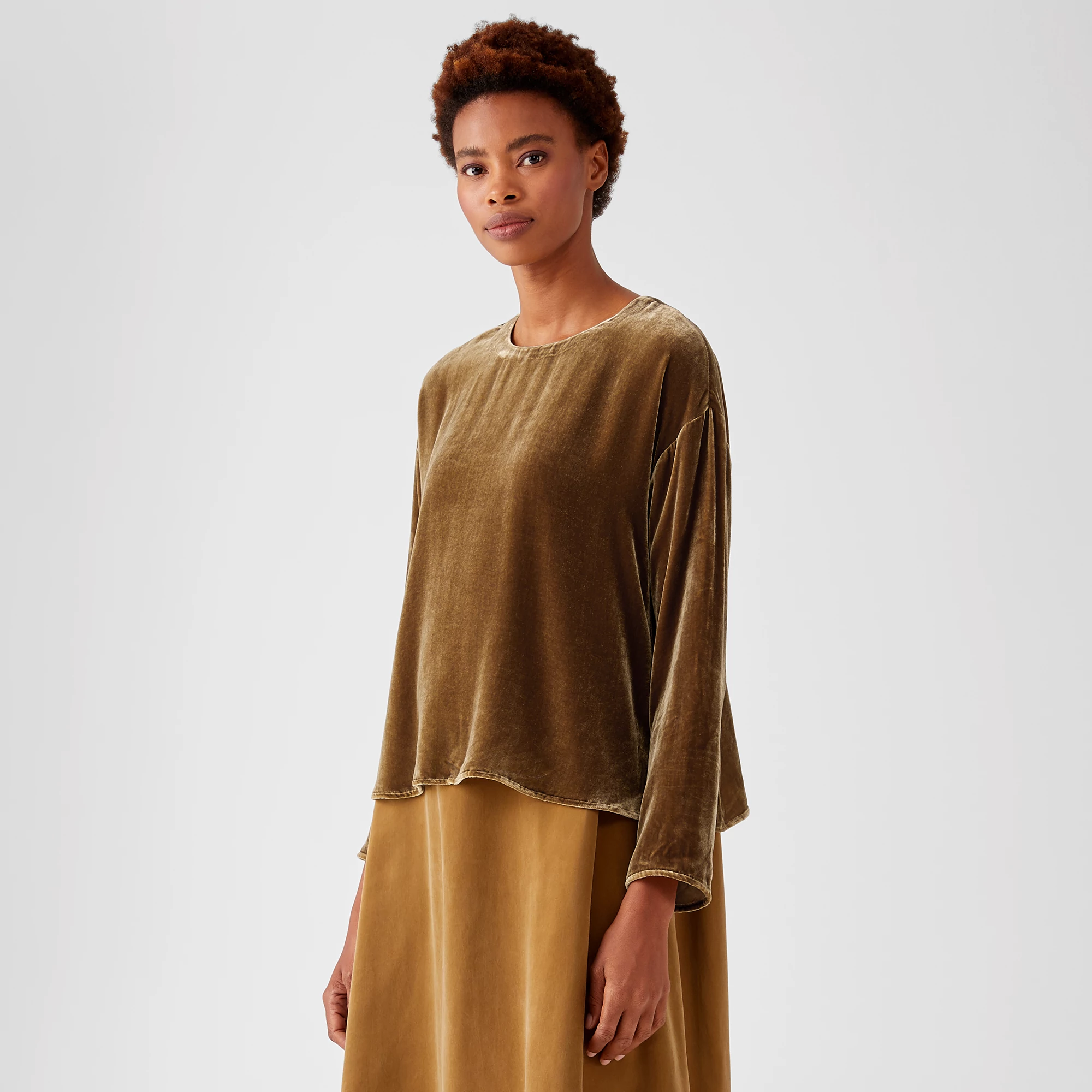 Velvet Box-Top | EILEEN FISHER