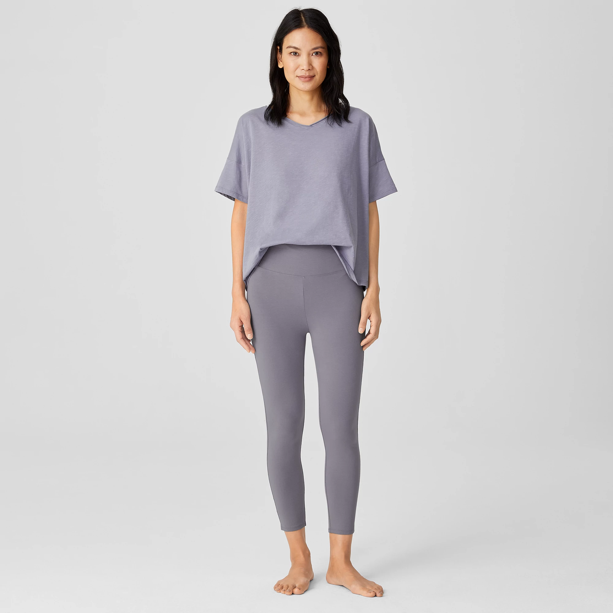 Lightweight Cotton Jersey Sleep Leggings EILEEN FISHER