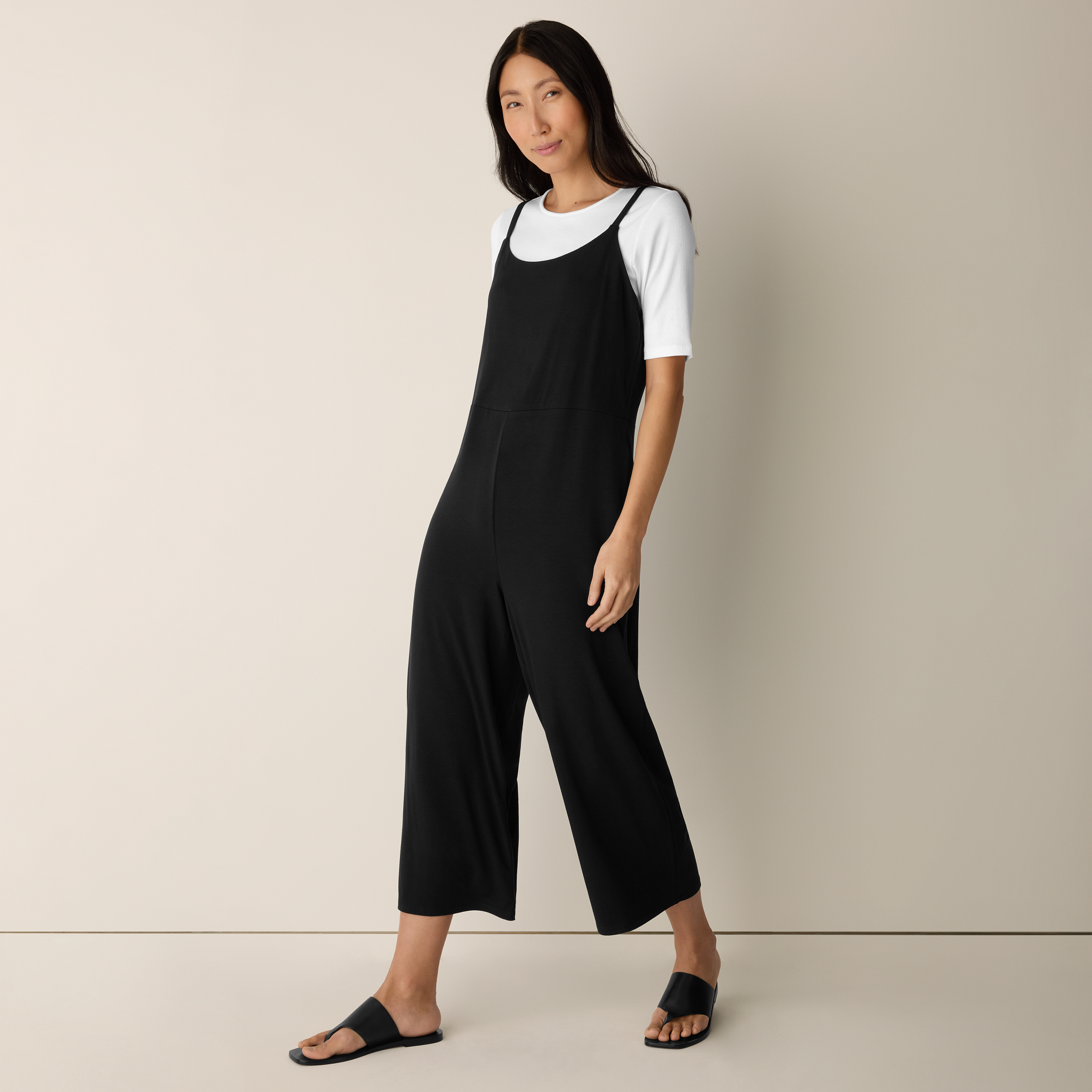 Fine Jersey Cami Jumpsuit from EILEEN FISHER - $188