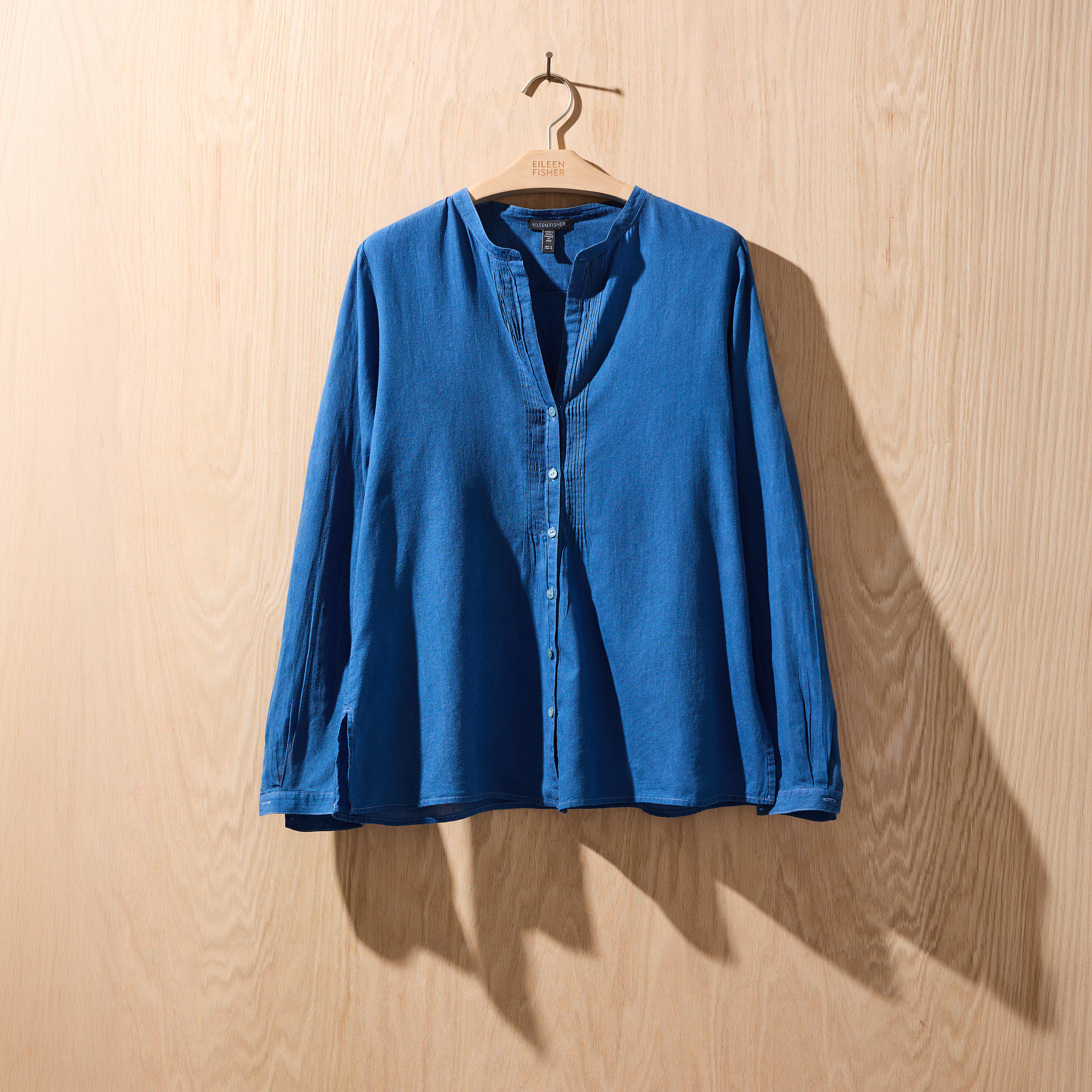 Renew Cotton Twill Shirt, S from EILEEN FISHER - $75