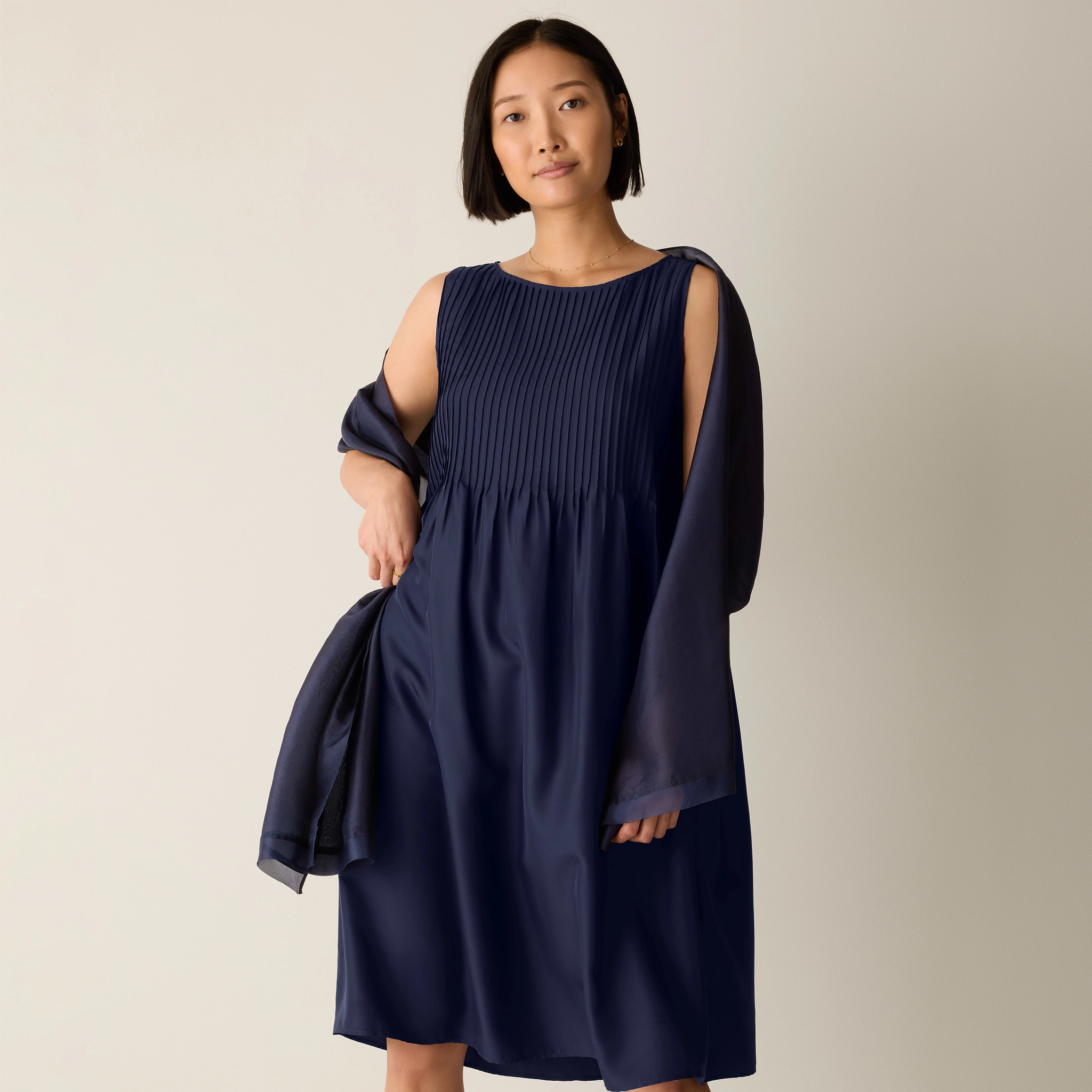 Washed Organic Silk Scarf from EILEEN FISHER - $118