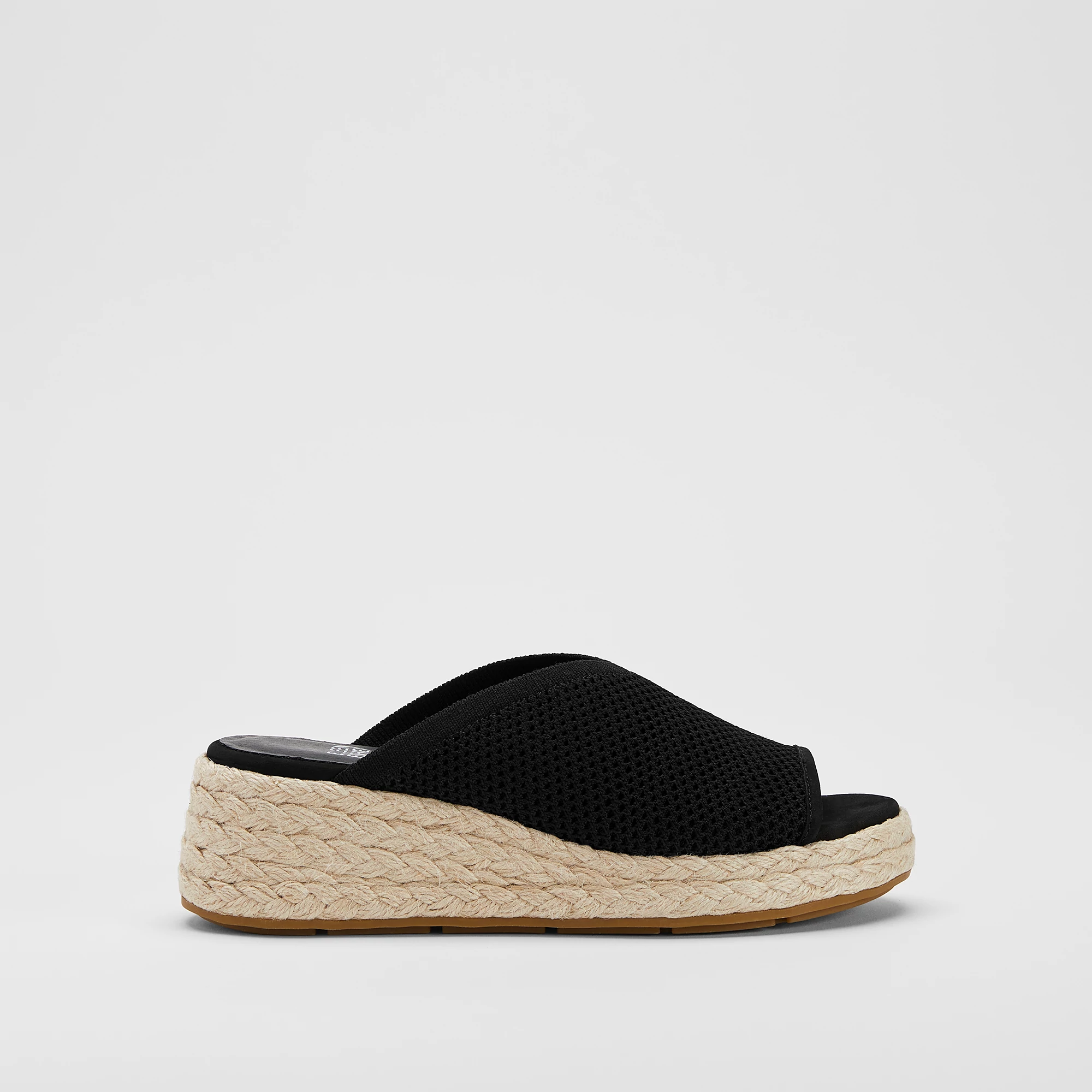 Tali Recycled Stretch Knit Espadrille Wedge Sandal | EILEEN FISHER