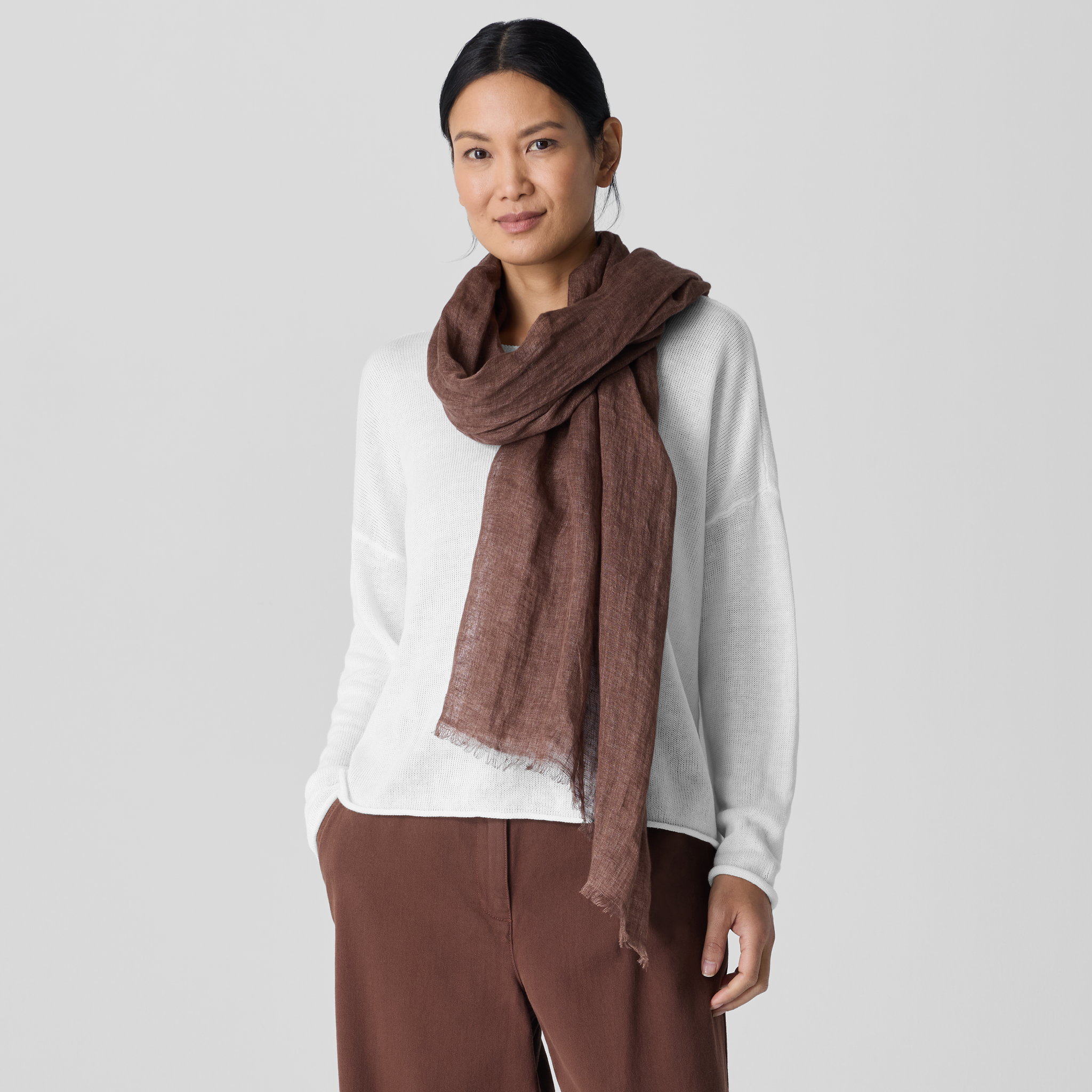 Primary image for Airy Linen Délavé Scarf