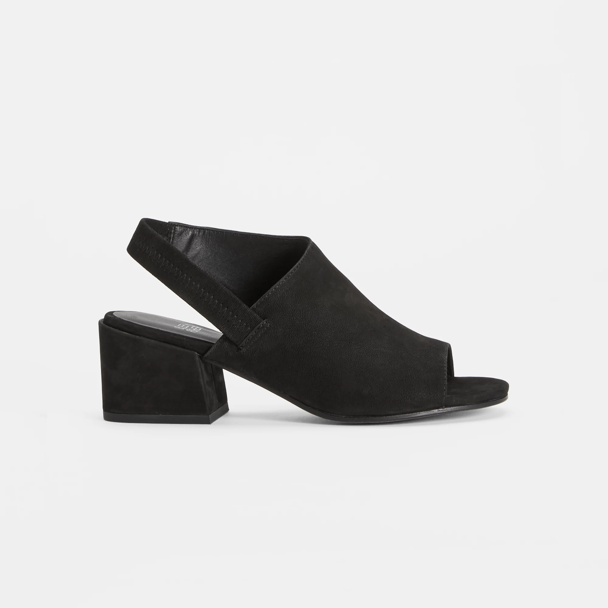 Leigh Tumbled Nubuck Slingback Sandal | EILEEN FISHER