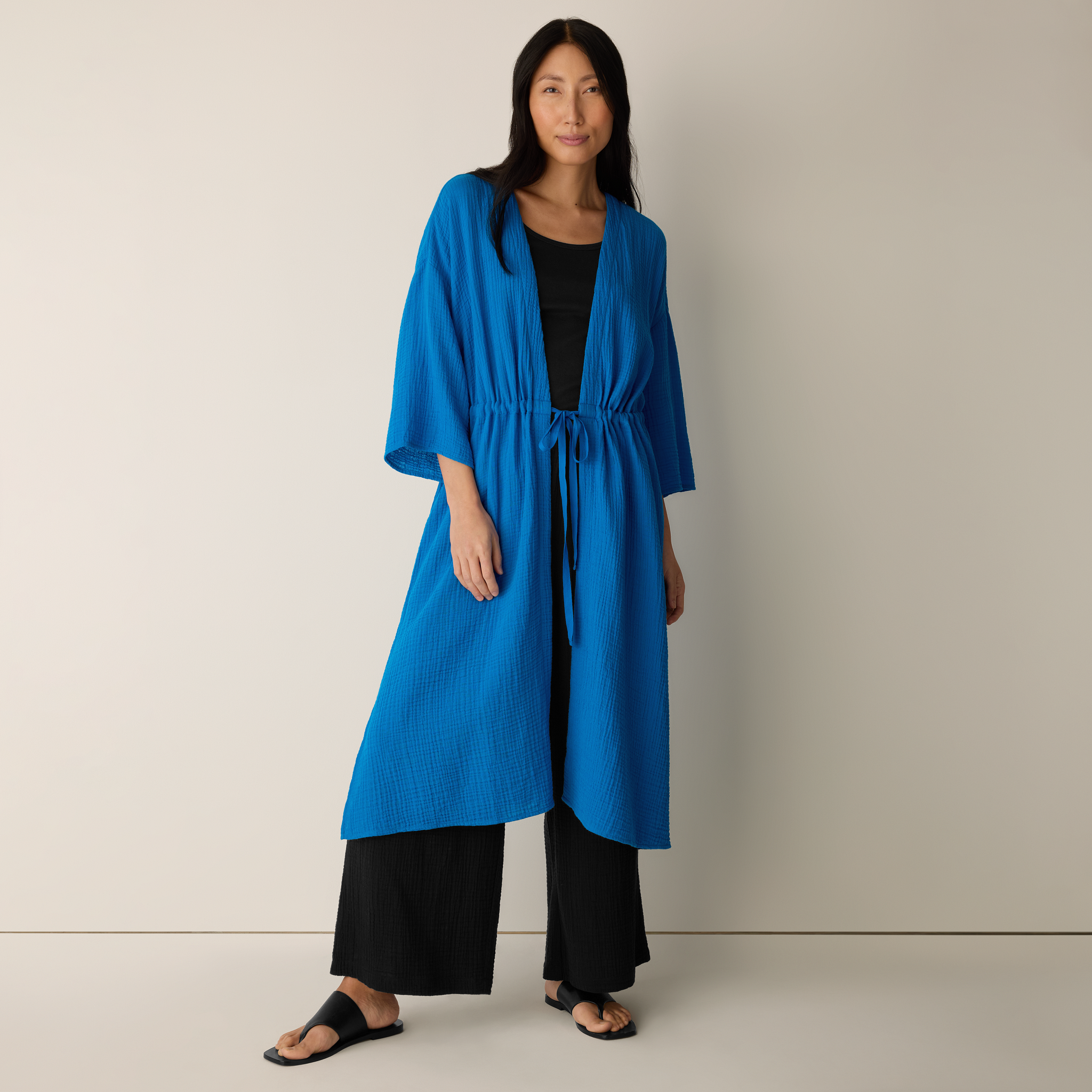 Organic Cotton Lofty Gauze from EILEEN FISHER - $158