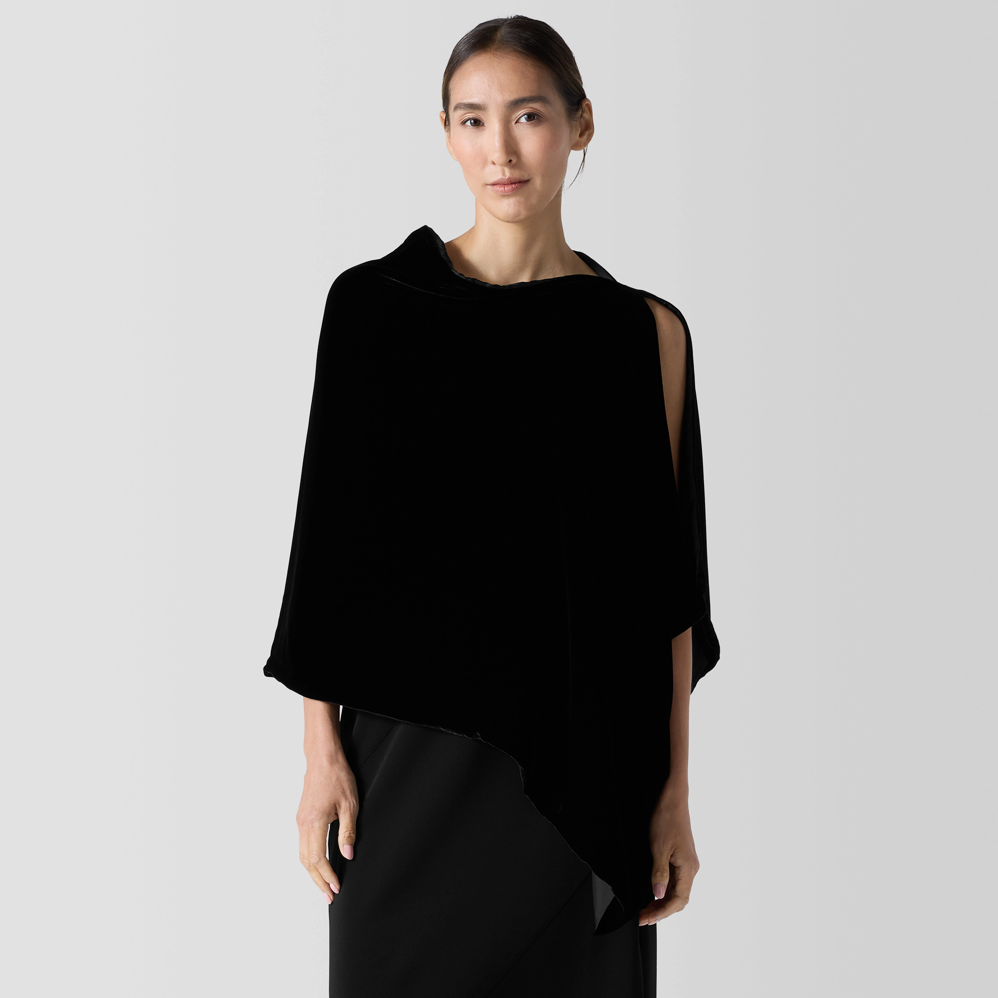 eileen fisher velvet top