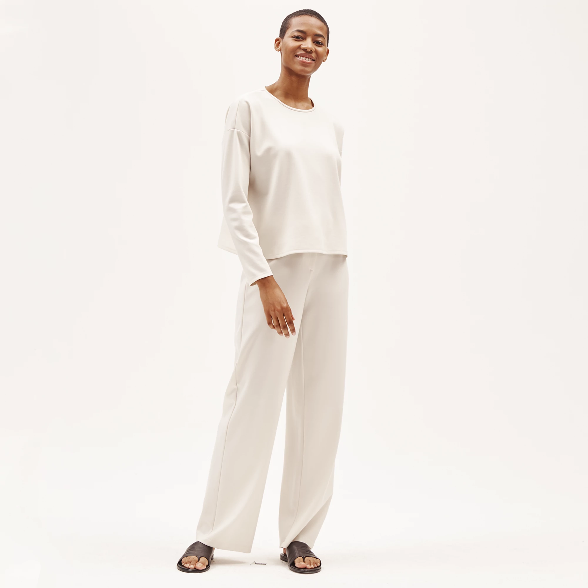 Flex Tencel Ponte Straight Pant 