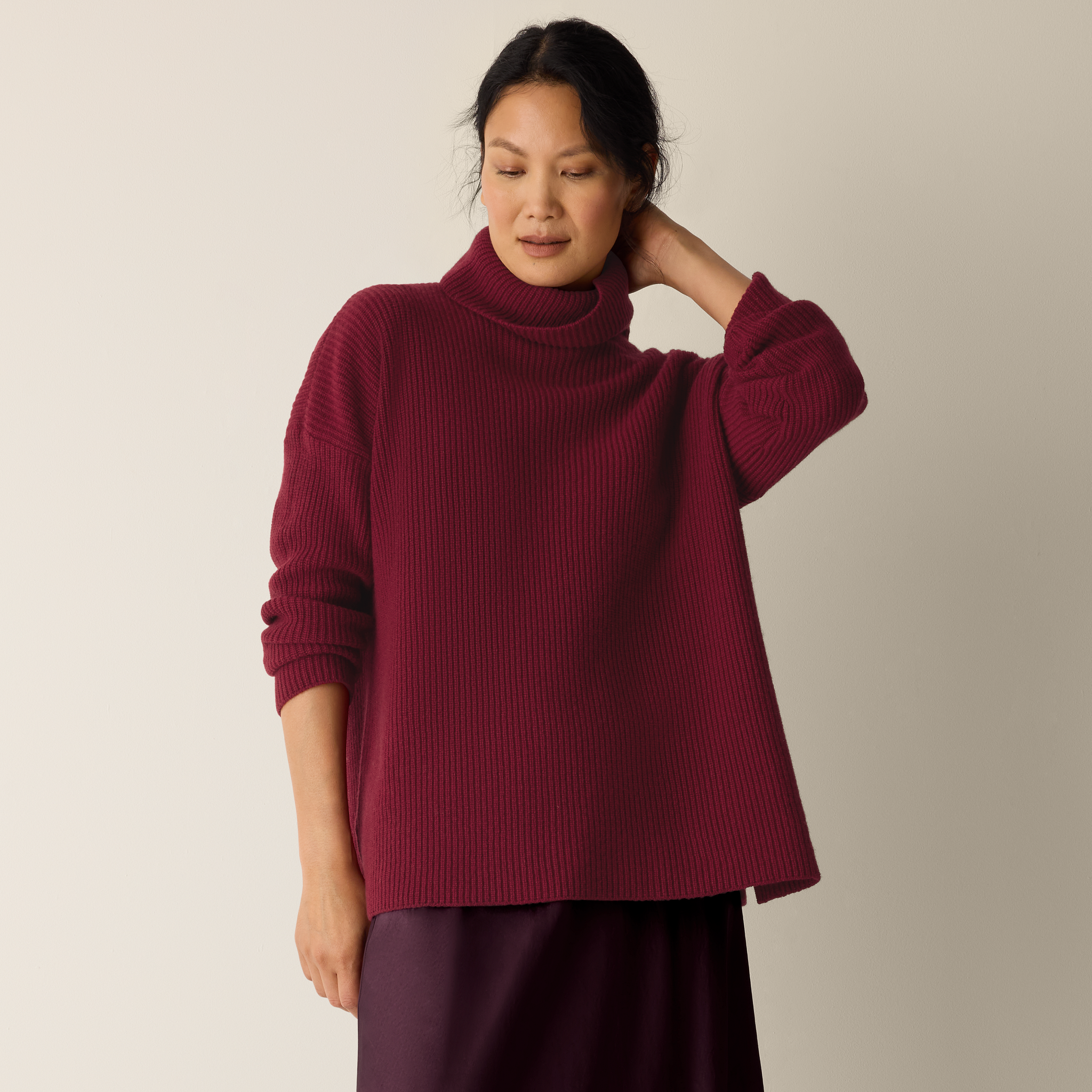 トップス tankair Slouch Cashmere Knit Top Tankair Slouch Cashmere Knit Top