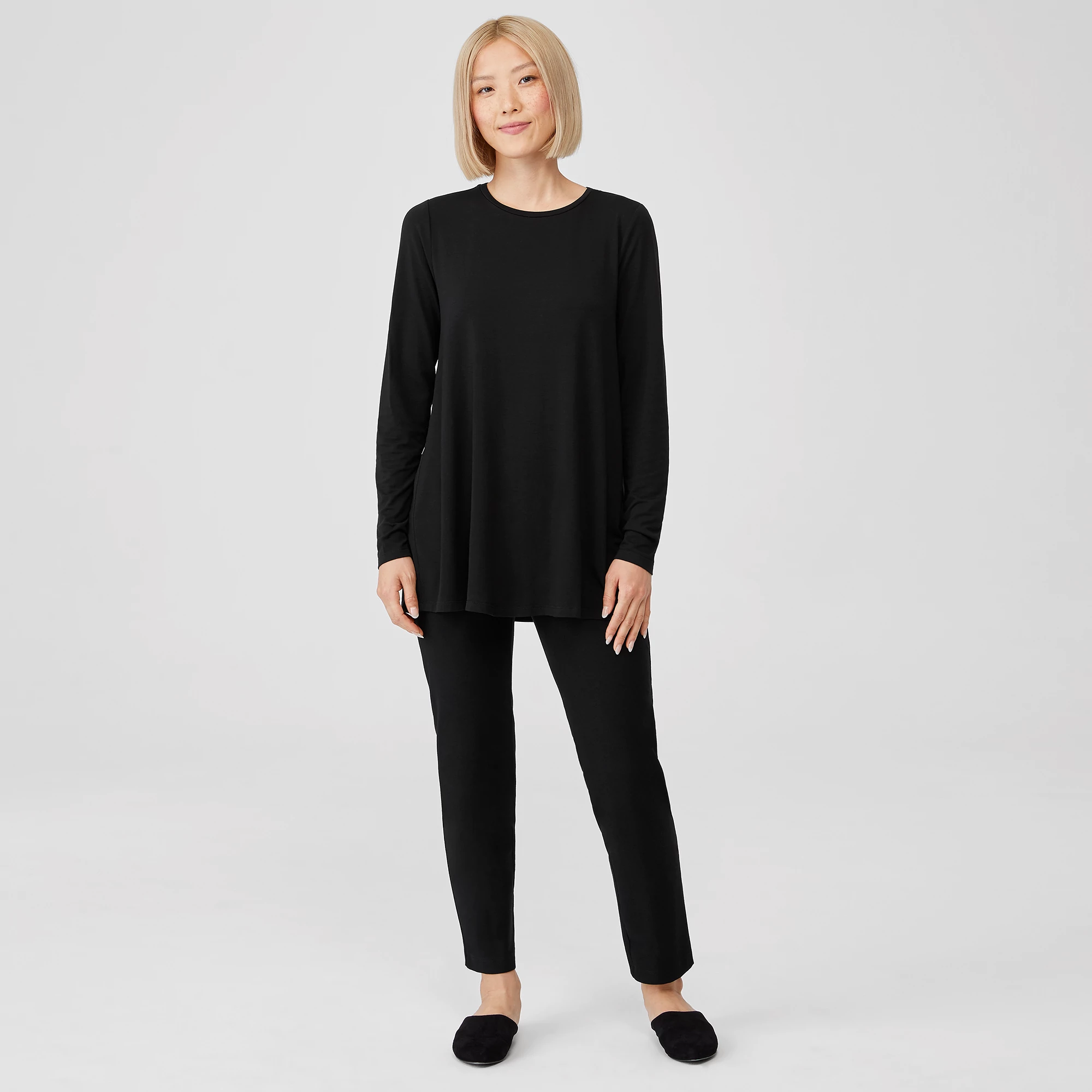 Fine Jersey Crew Neck Top EILEEN FISHER fine-jersey-crew-neck-top-eileen-fisher