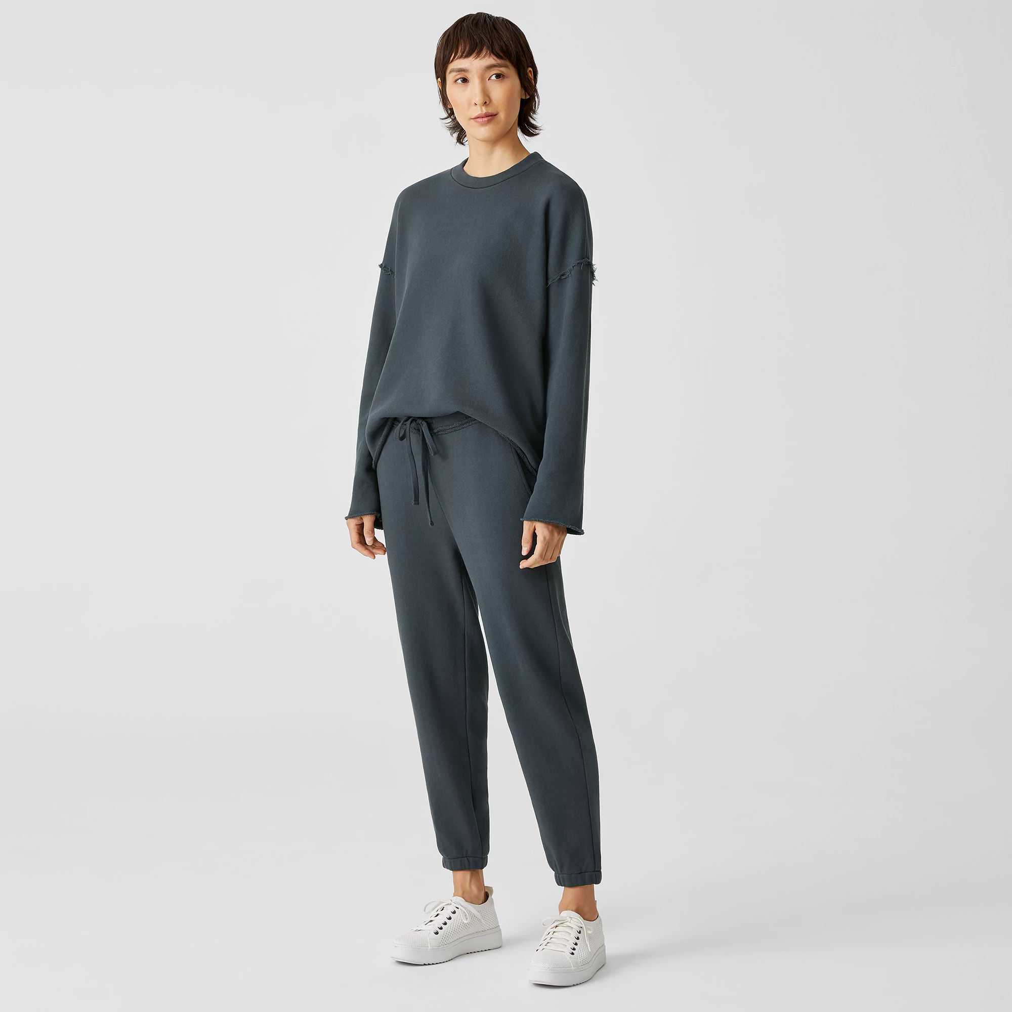 Organic Cotton French Terry Jogger Pant EILEEN FISHER organic-cotton-french-terry-jogger-pant-eileen-fisher