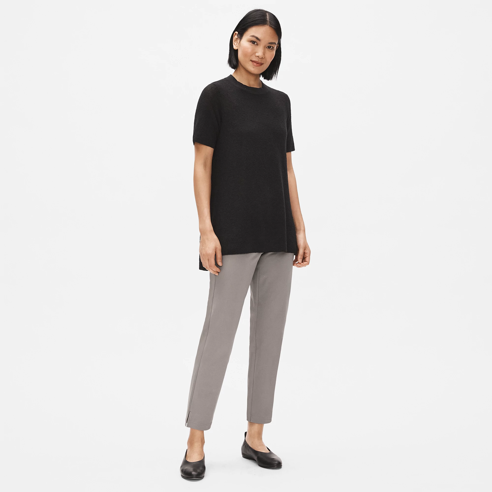 Organic Cotton Slim Pant EILEEN FISHER