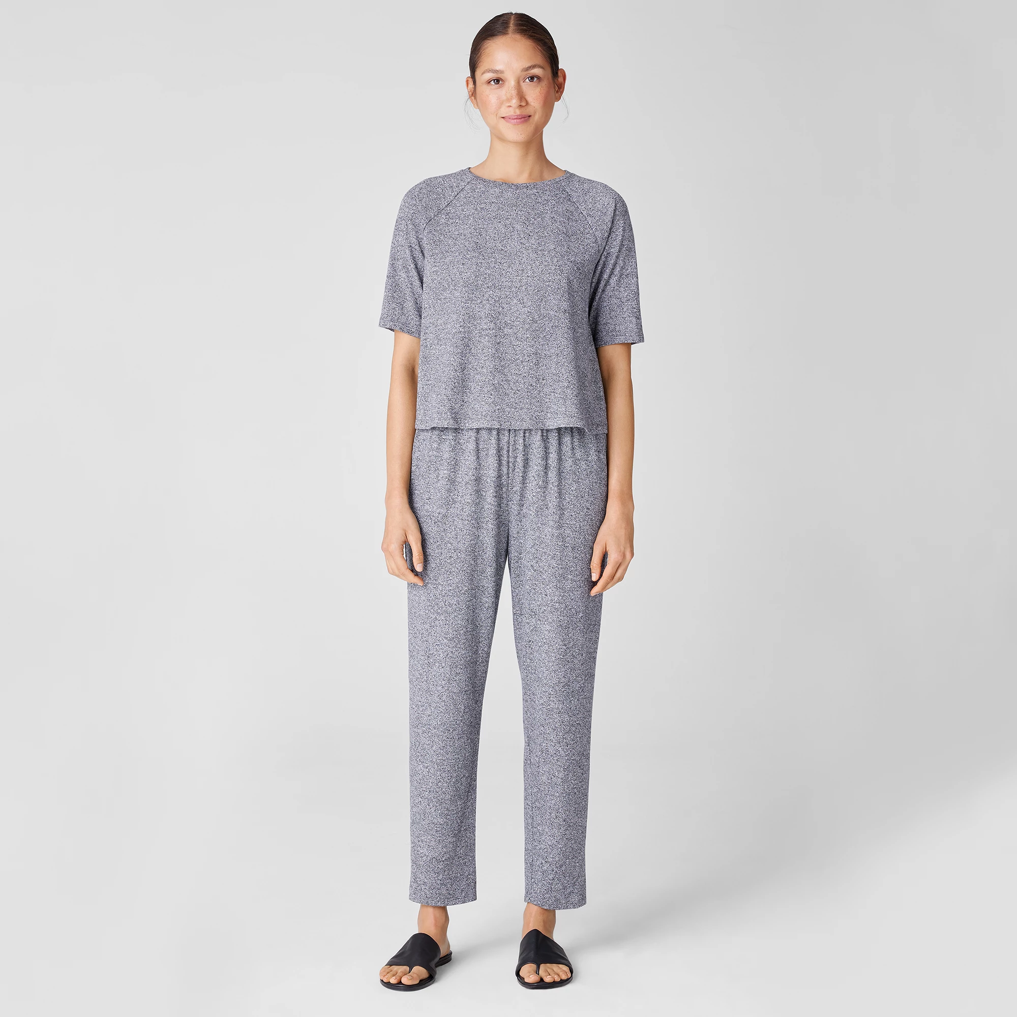 Cotton Hemp Melange Tapered Pant from EILEEN FISHER - $79.20