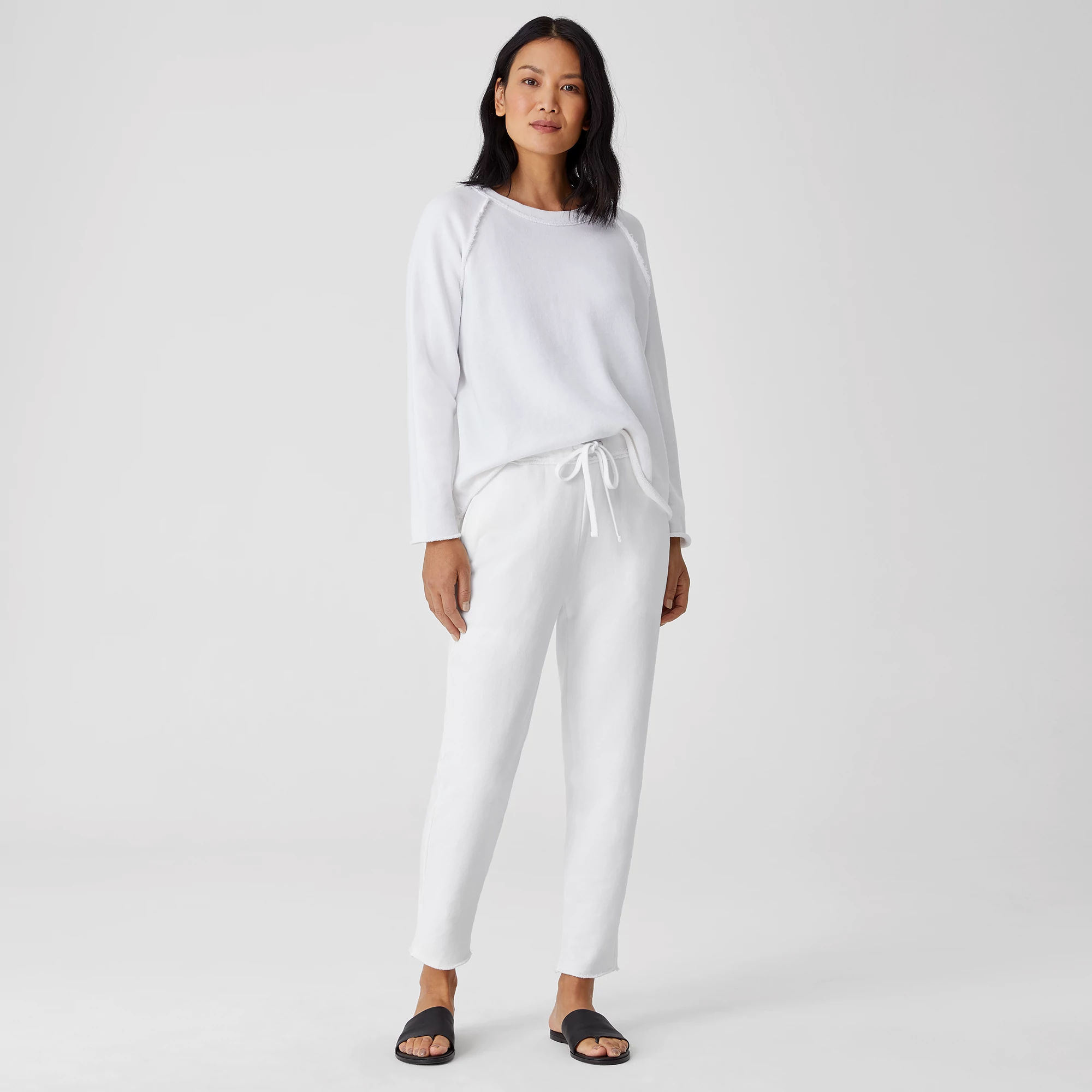 Organic Cotton French Terry Jogger Pant EILEEN FISHER organic-cotton-french-terry-jogger-pant-eileen-fisher