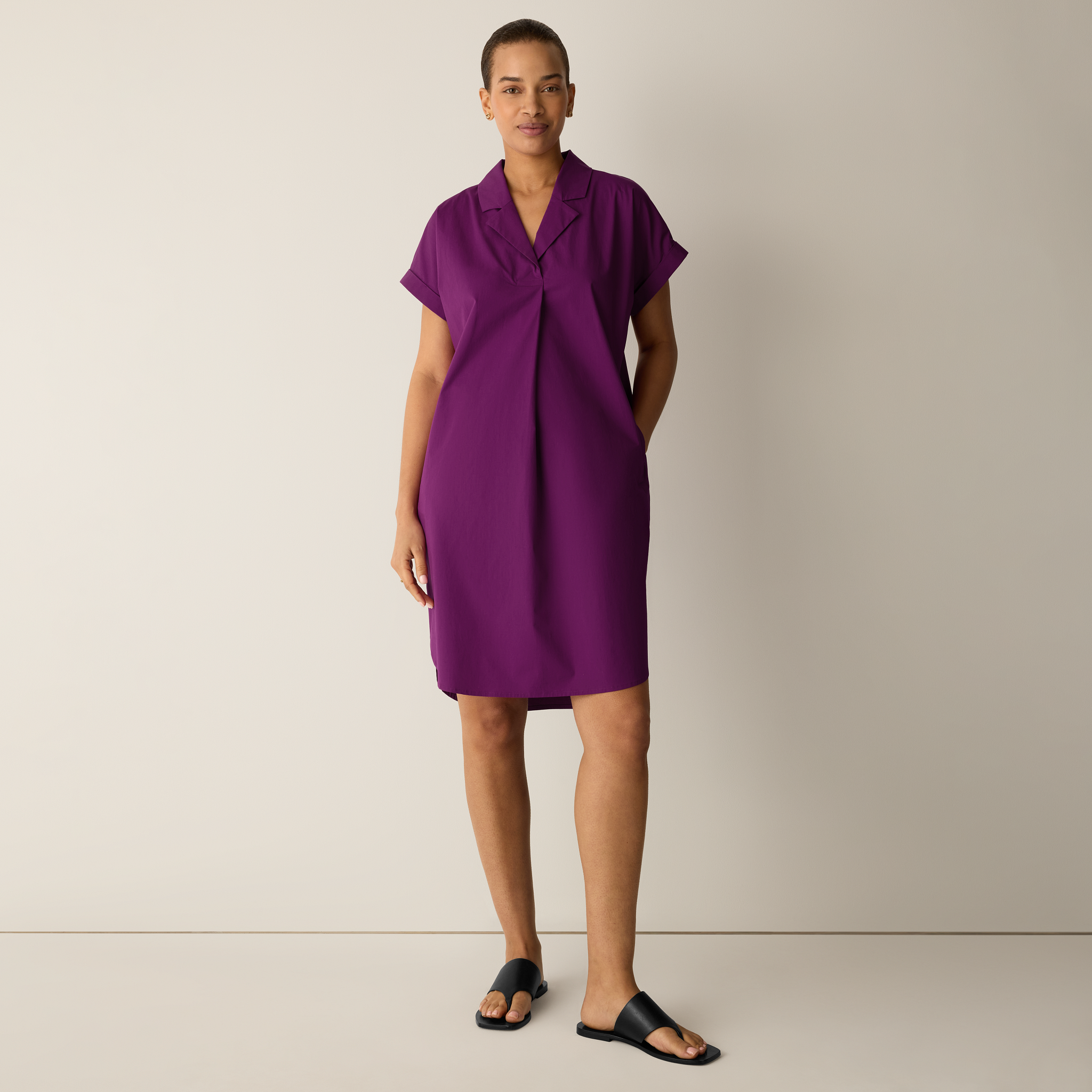 ちー　L' Or Volume Shirt Dress S6ZAH-D5385M-576.png