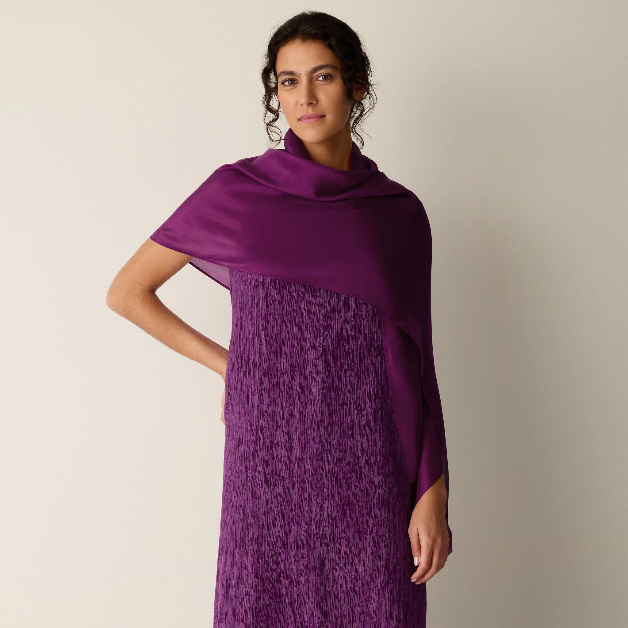 Washed Organic Silk Scarf from EILEEN FISHER - $79.20