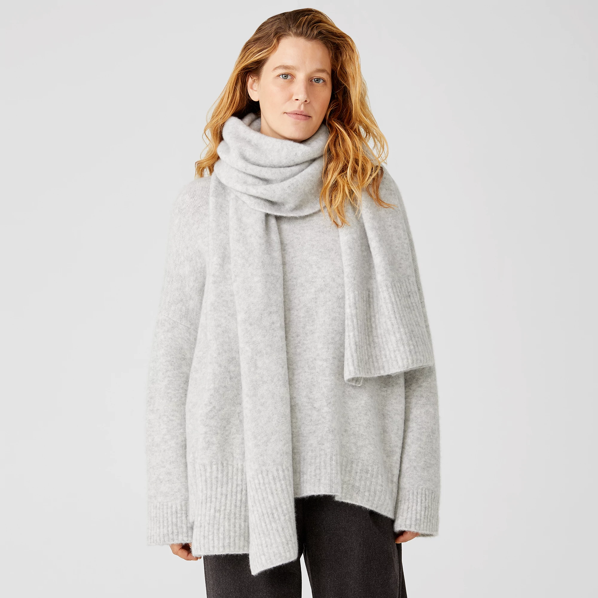 Cashmere Silk Bliss Wrap | EILEEN FISHER