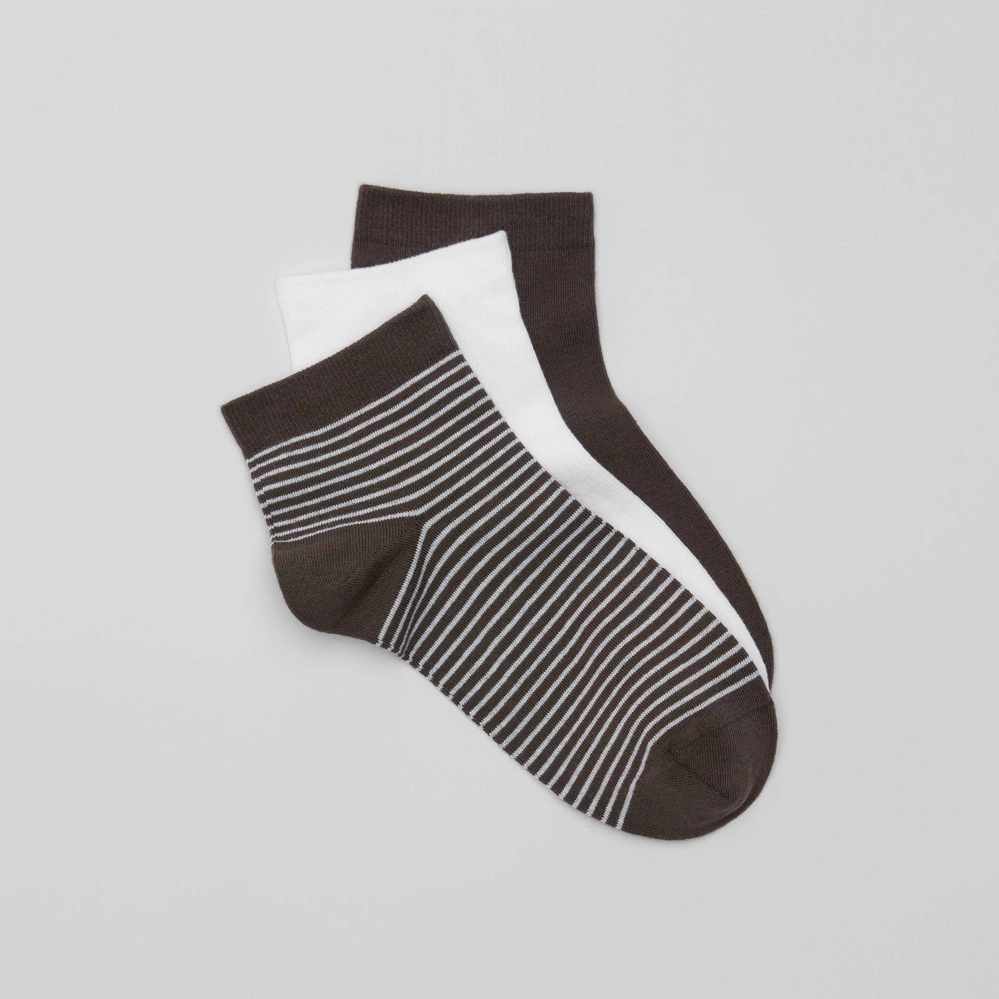 Cotton Ankle Sock 3Pack EILEEN FISHER