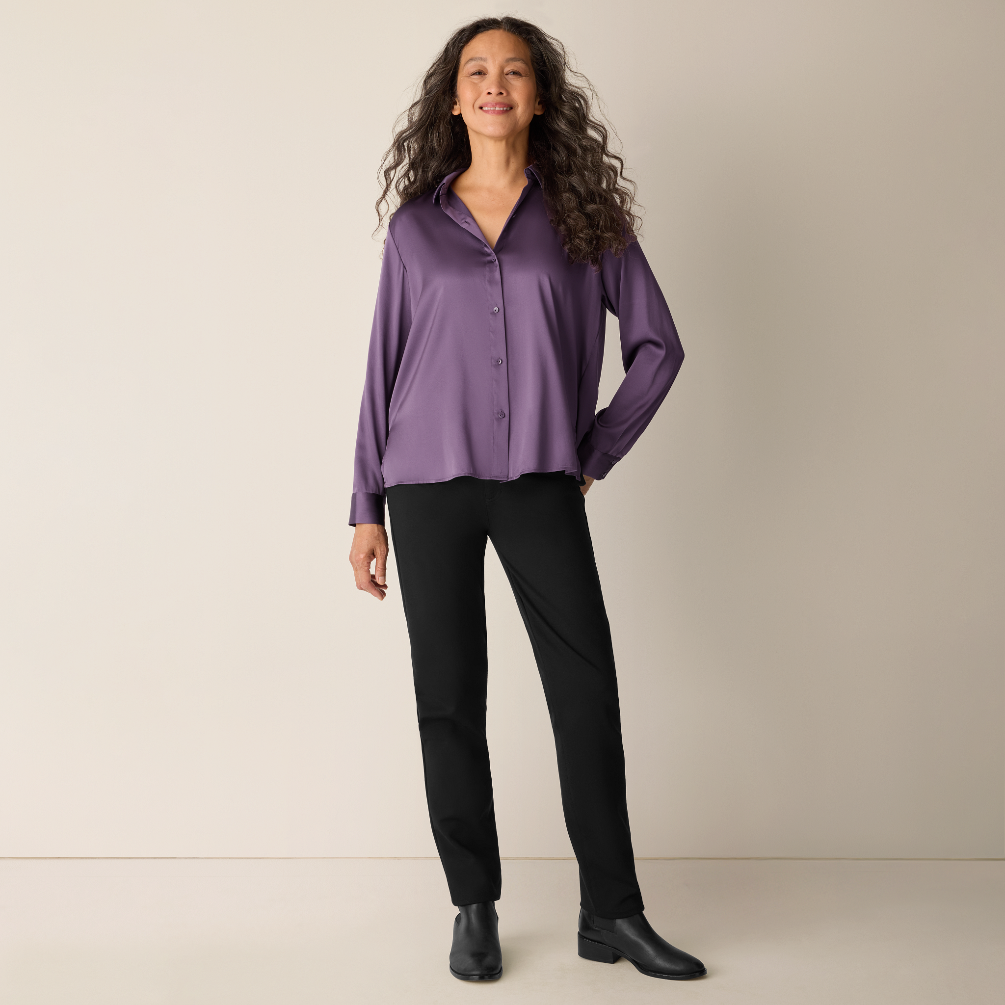 Washable Flex Ponte Slim Jean