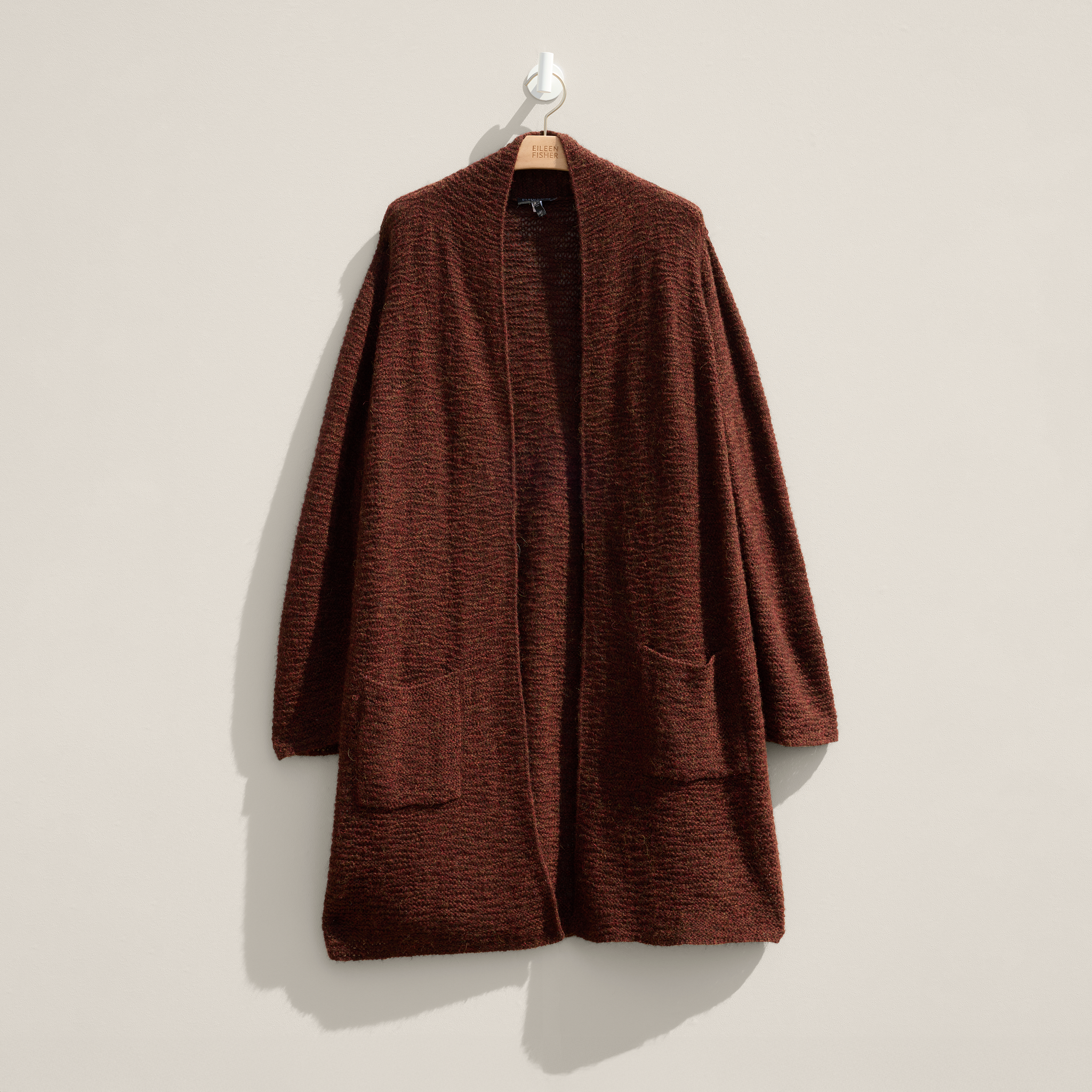 Renew Lightweight Bruco Cardigan, 2X | EILEEN FISHER