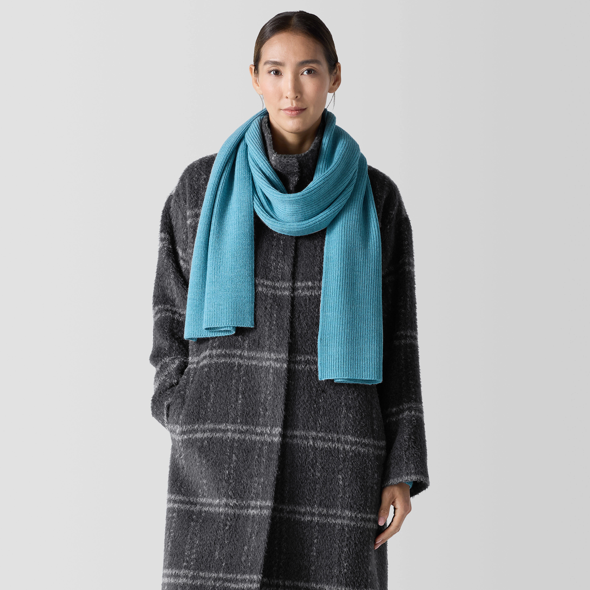 Merino Scarf in Regenerative Wool