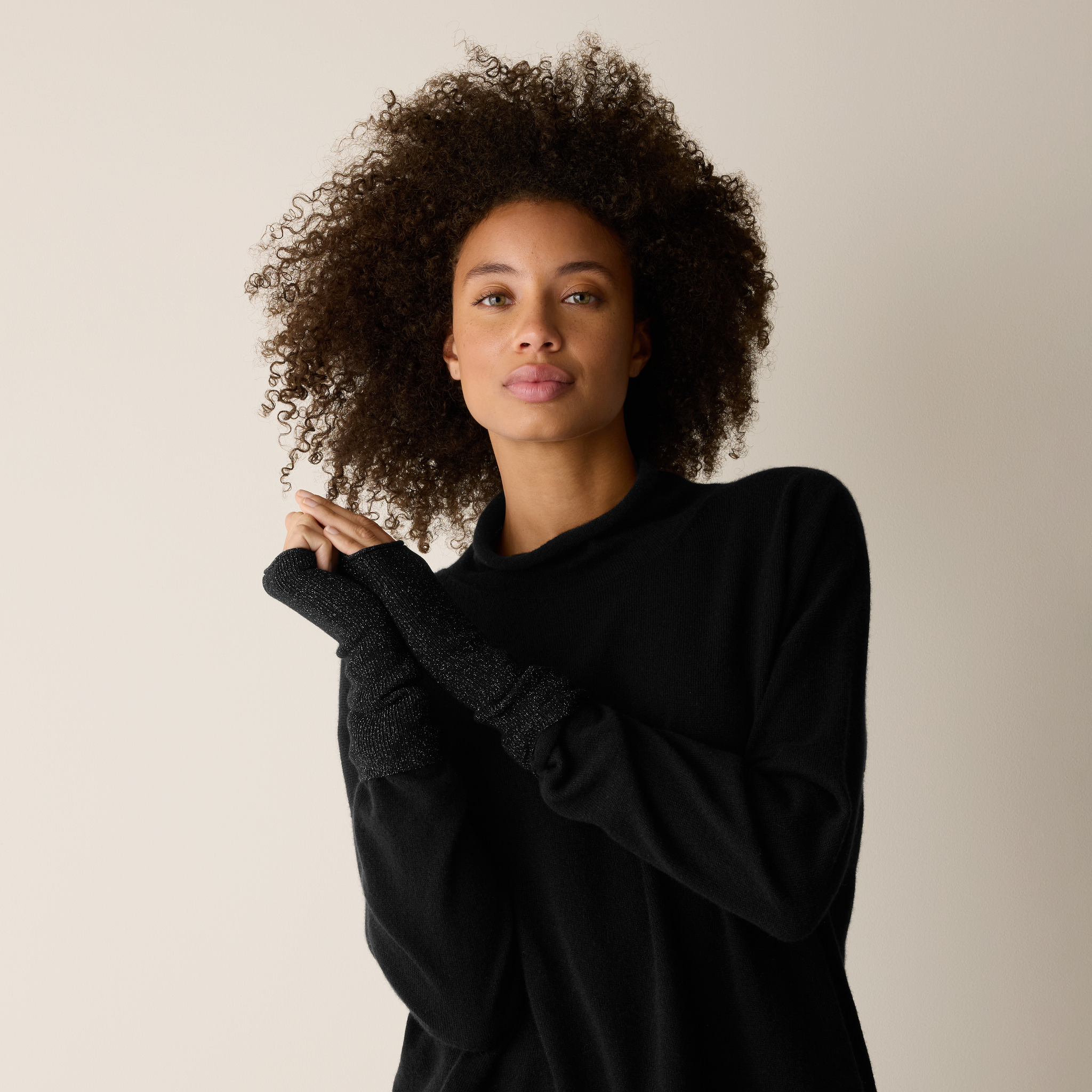 Wool Shimmer Glovelettes