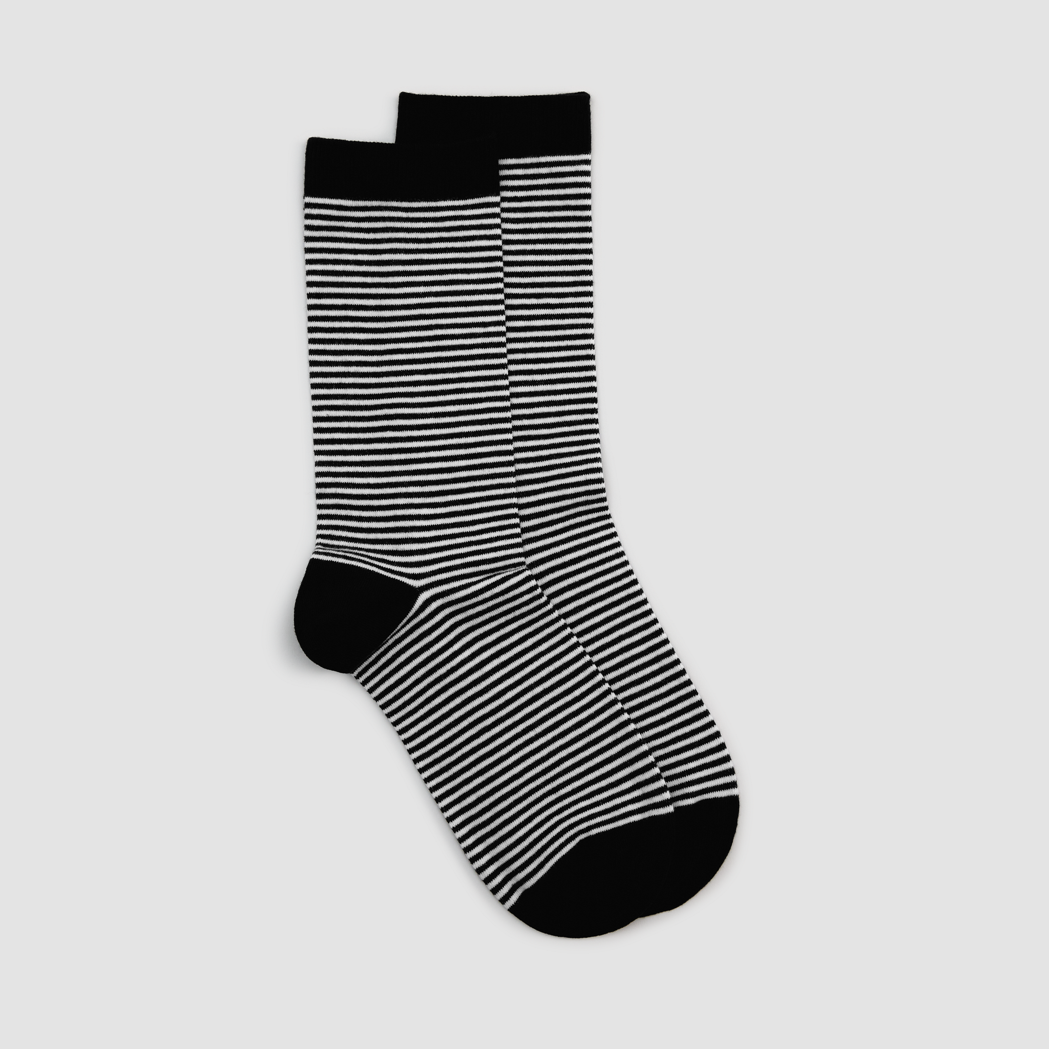Micro Stripe Cotton Trouser Sock