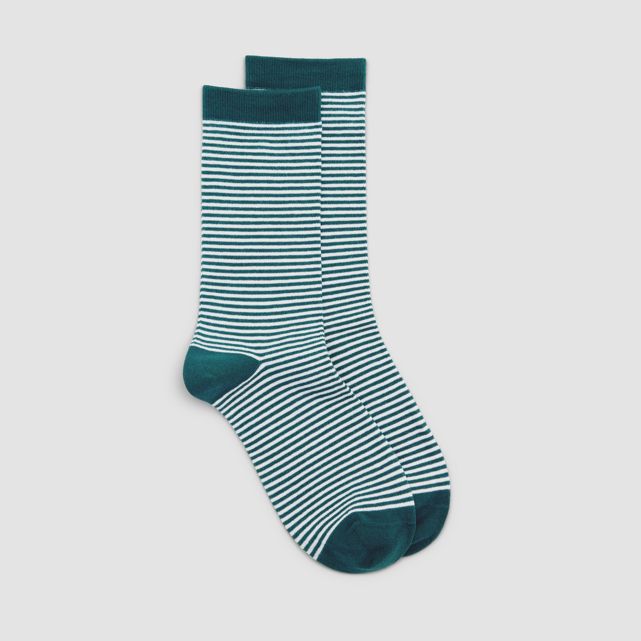 Micro Stripe Cotton Trouser Sock from EILEEN FISHER - $24