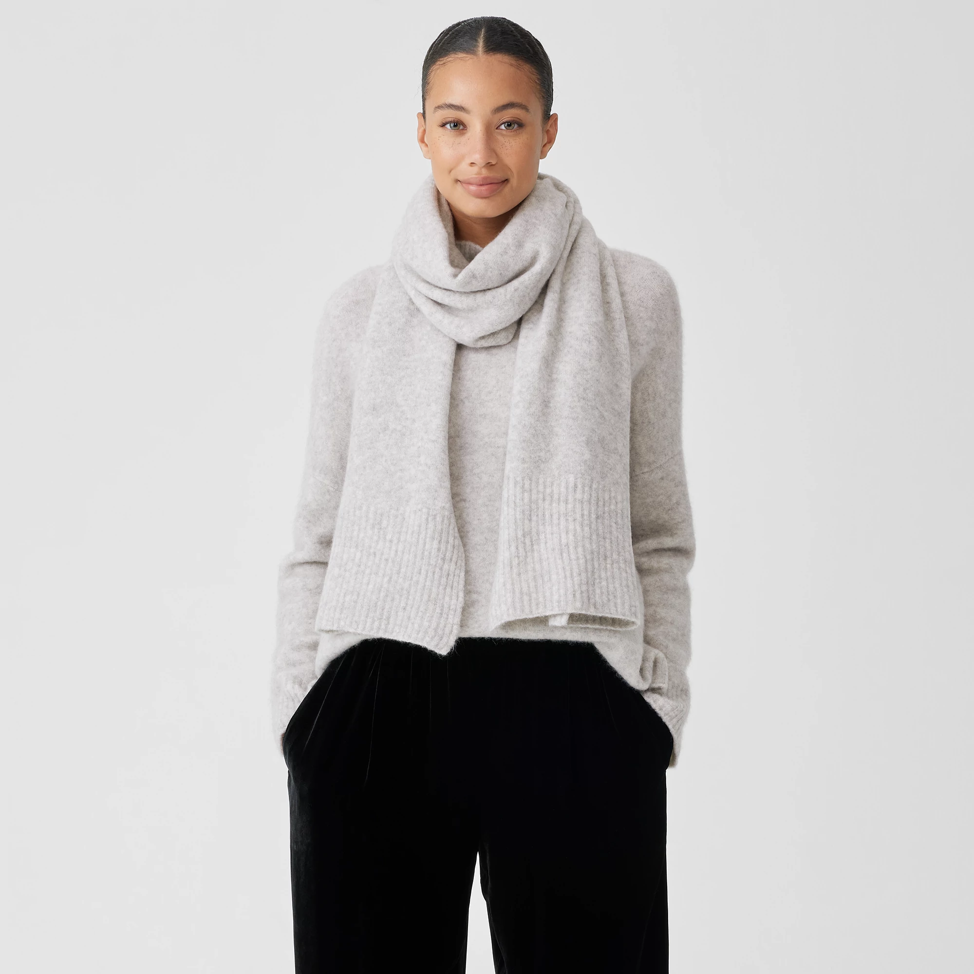 Cashmere Silk Bliss Scarf | EILEEN FISHER