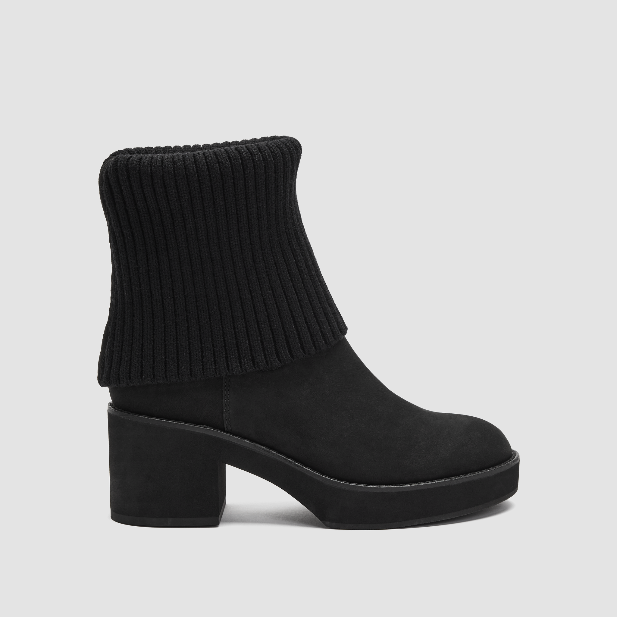 【PORTERNA】Dump Platform Ankle Boots Amazon.com | RYNKOMA Women'S Leather Stitching Platform