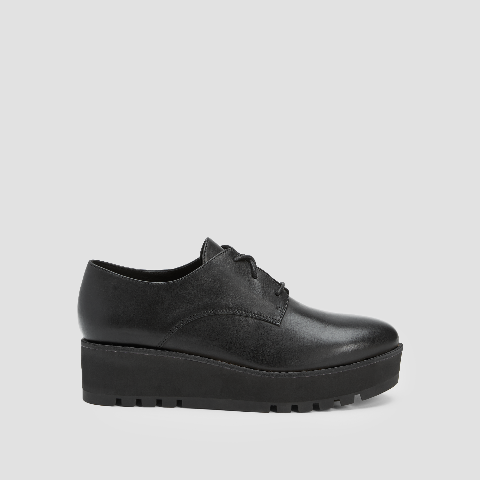 Eddy Smooth Leather Platform Oxford