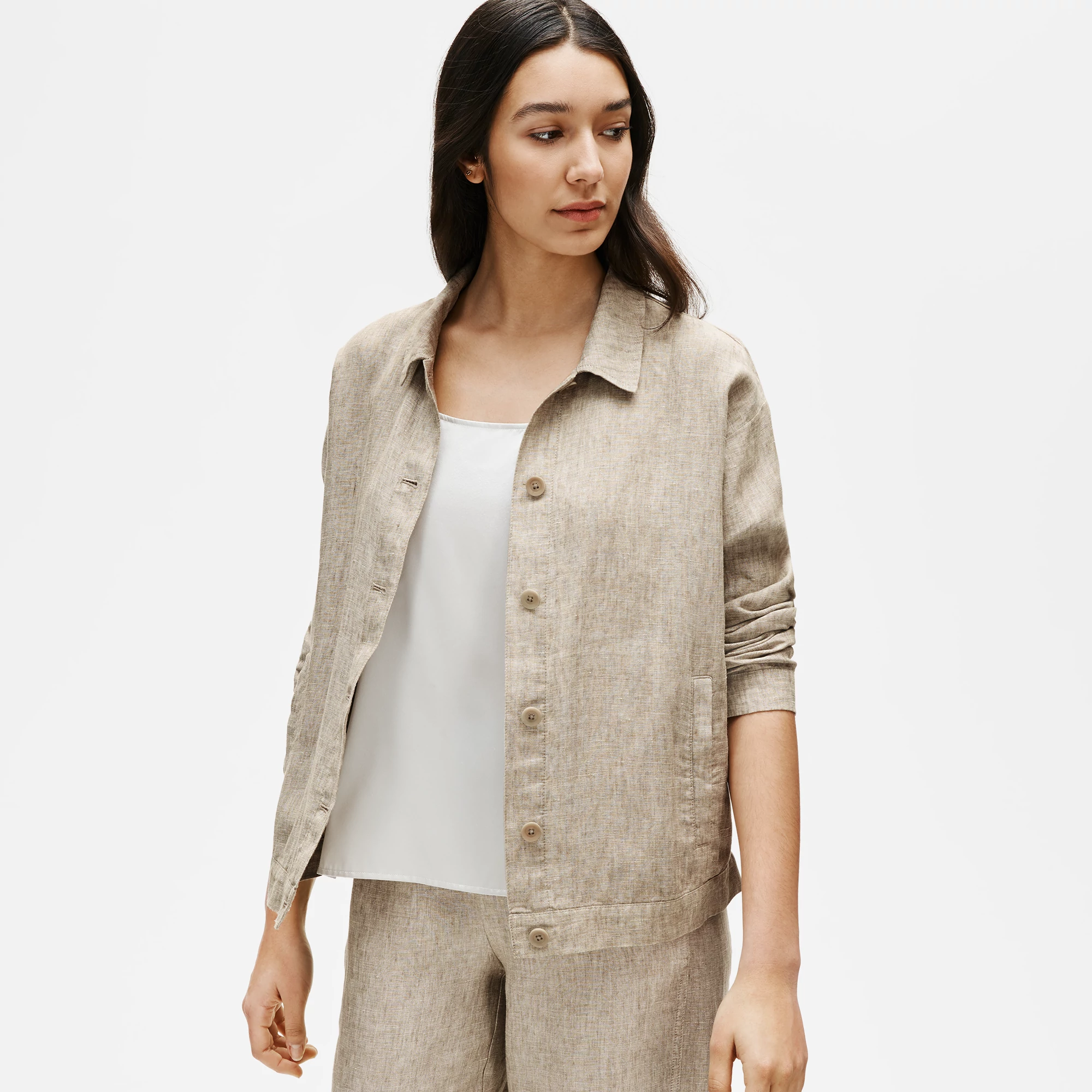 Washed Organic Linen Delave Classic 