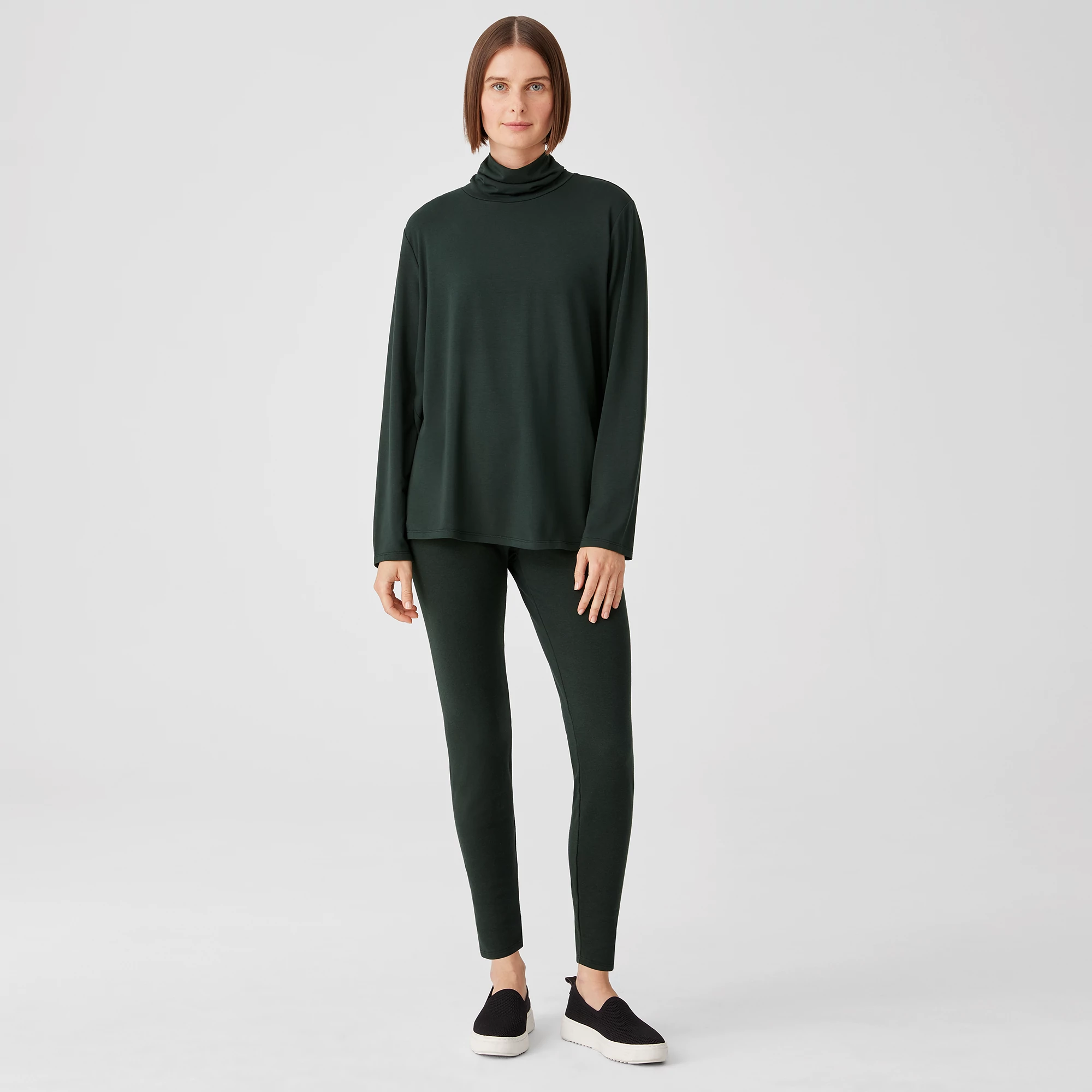Cozy Brushed Terry High-Waisted 