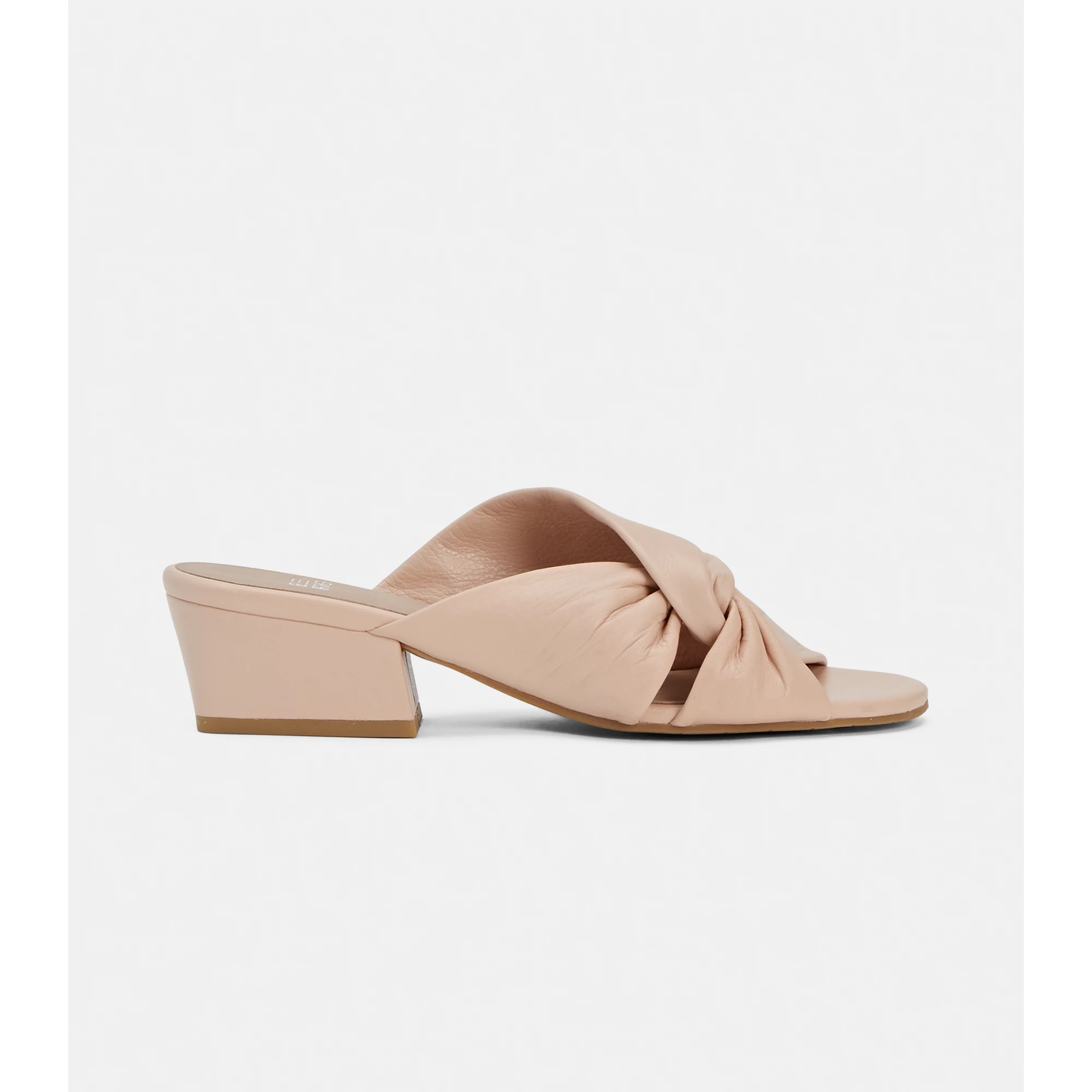 eileen fisher ty washed leather slide