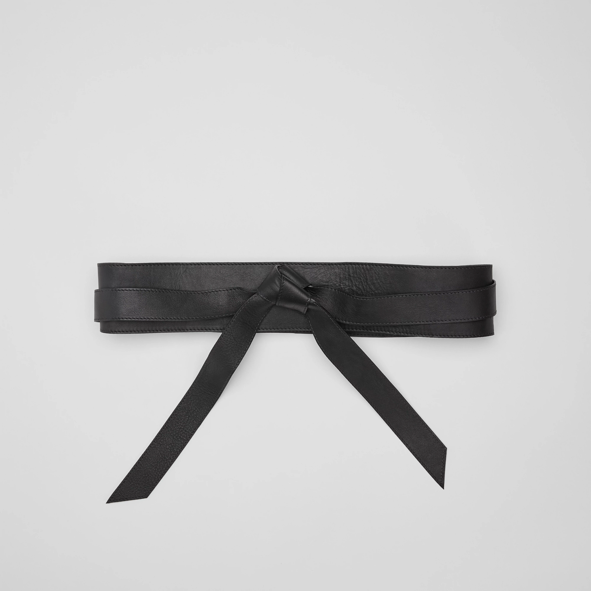 Ibel Wrap-around Leather Belt Italy PIANELLO ITALIAN LEATHER AND SUEDE WRAP BELT main image 2