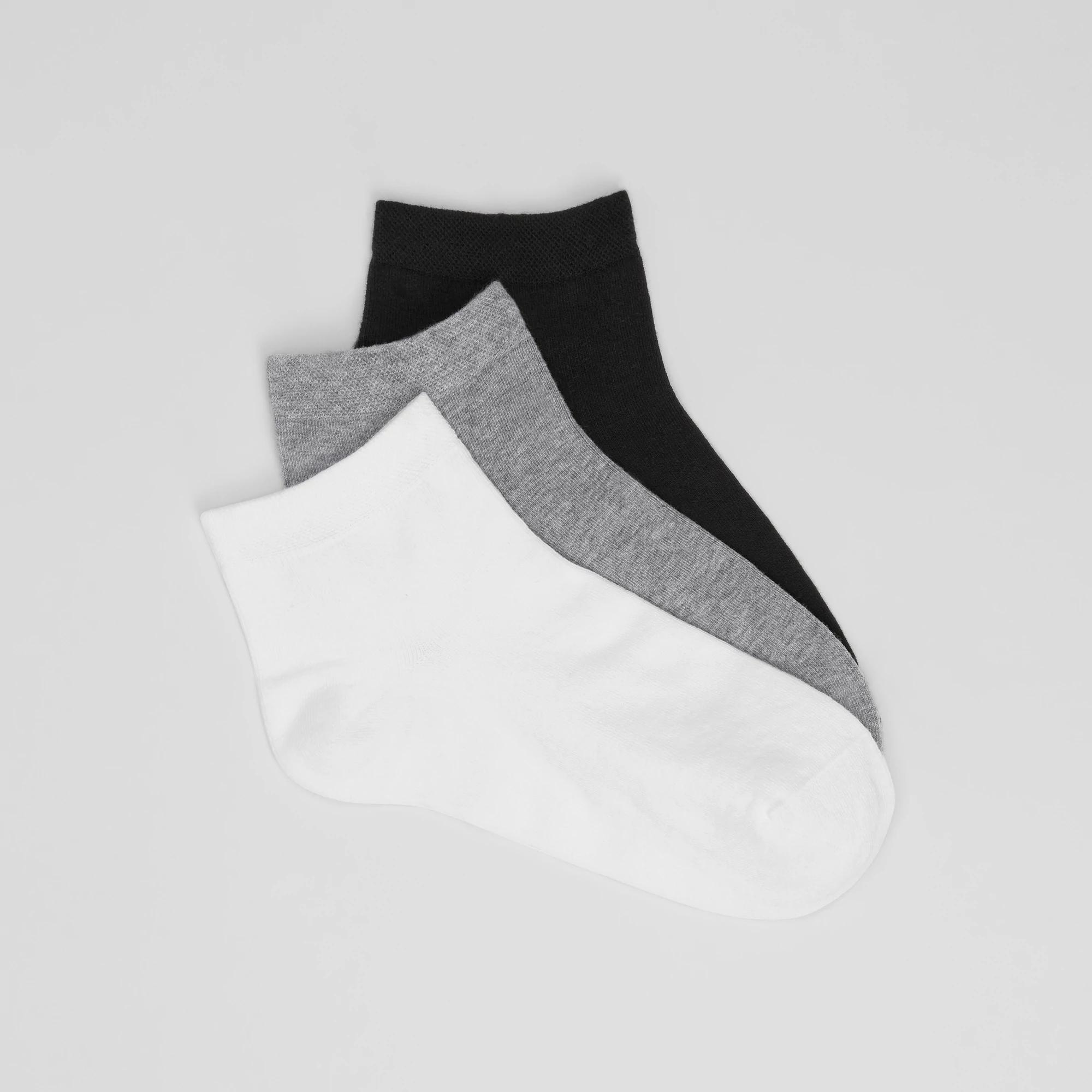 Cotton Ankle Sock 3Pack EILEEN FISHER