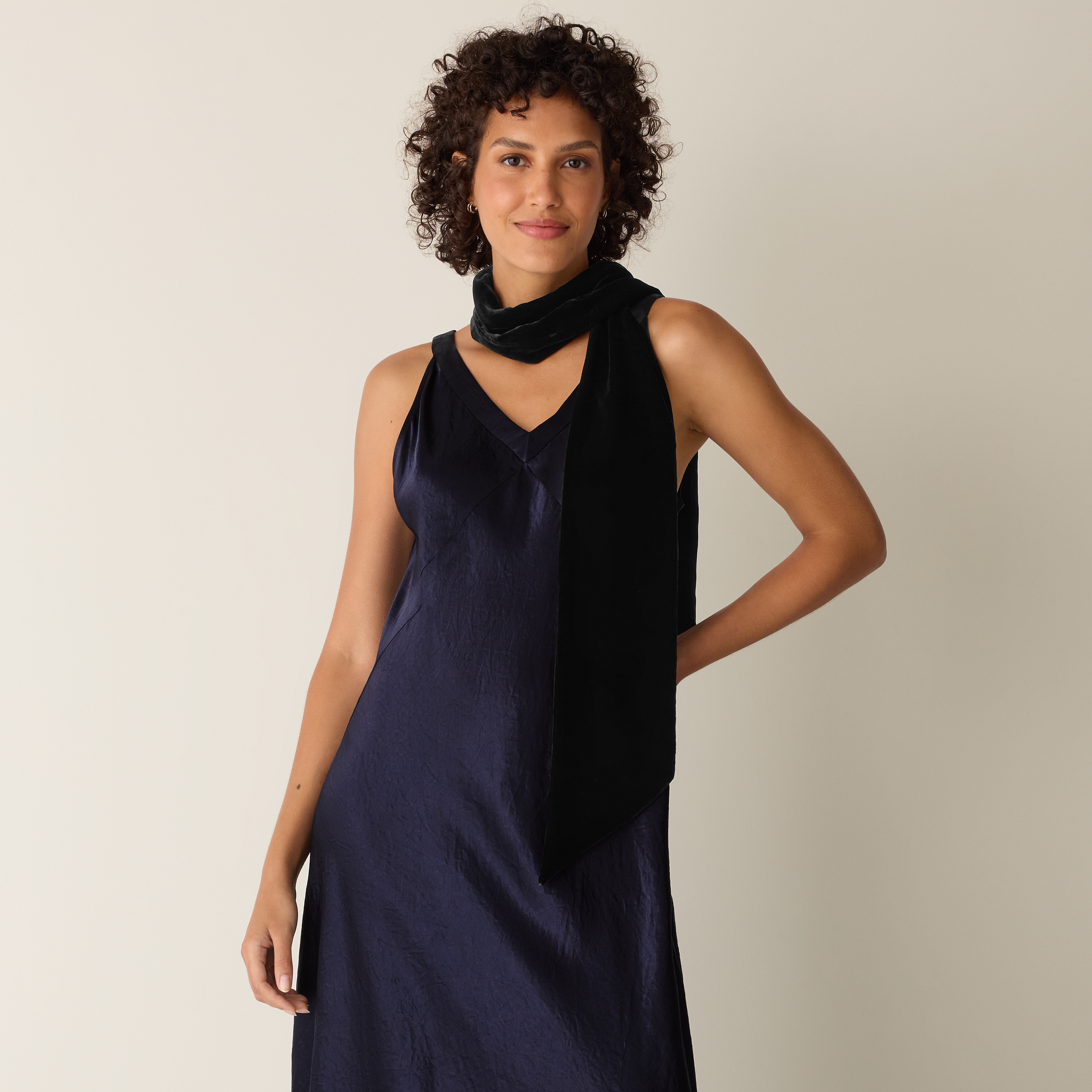 Velvet Double Tie Scarf from EILEEN FISHER - $71.20 (20% off)