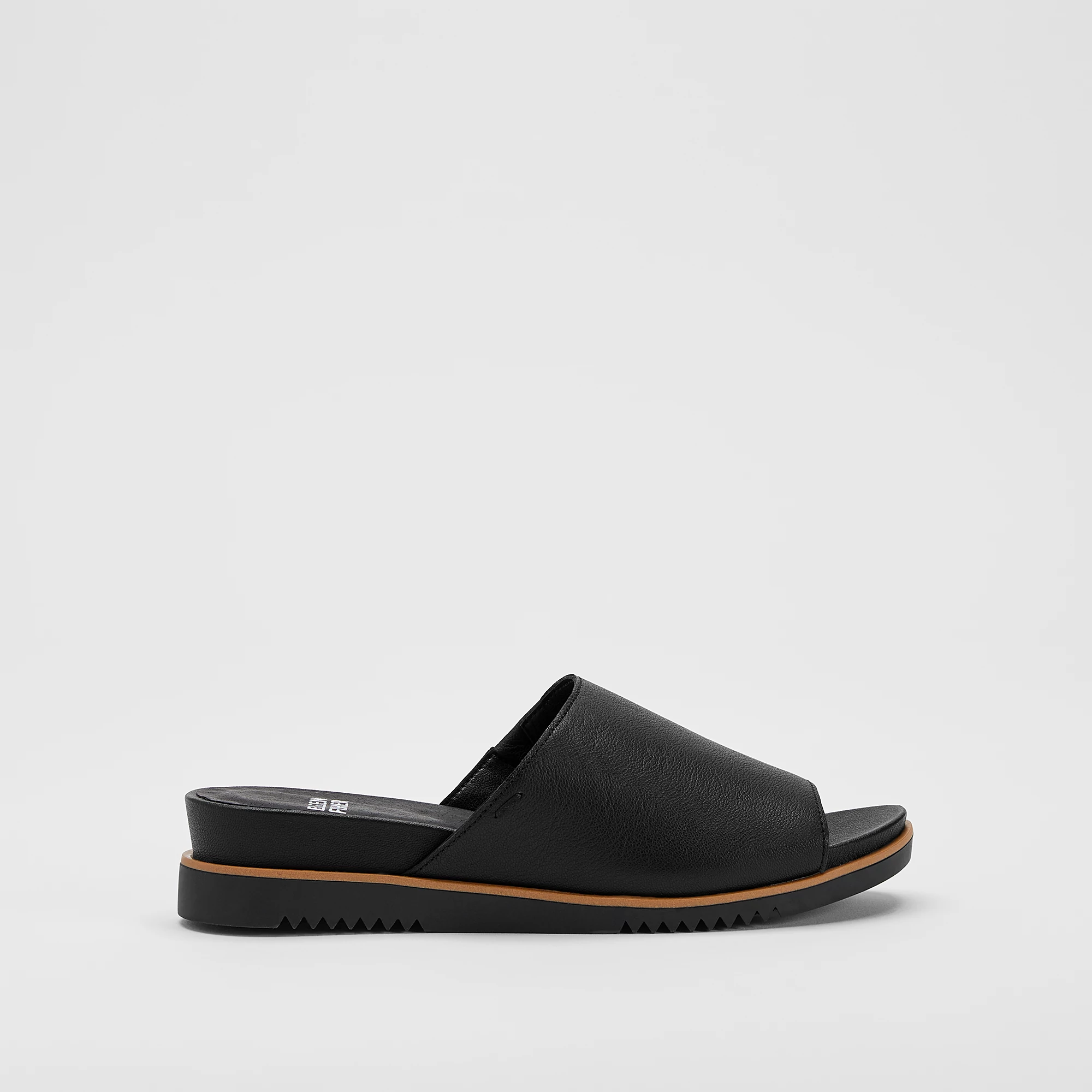 Koha Tumbled Leather Wedge Sandal | EILEEN FISHER