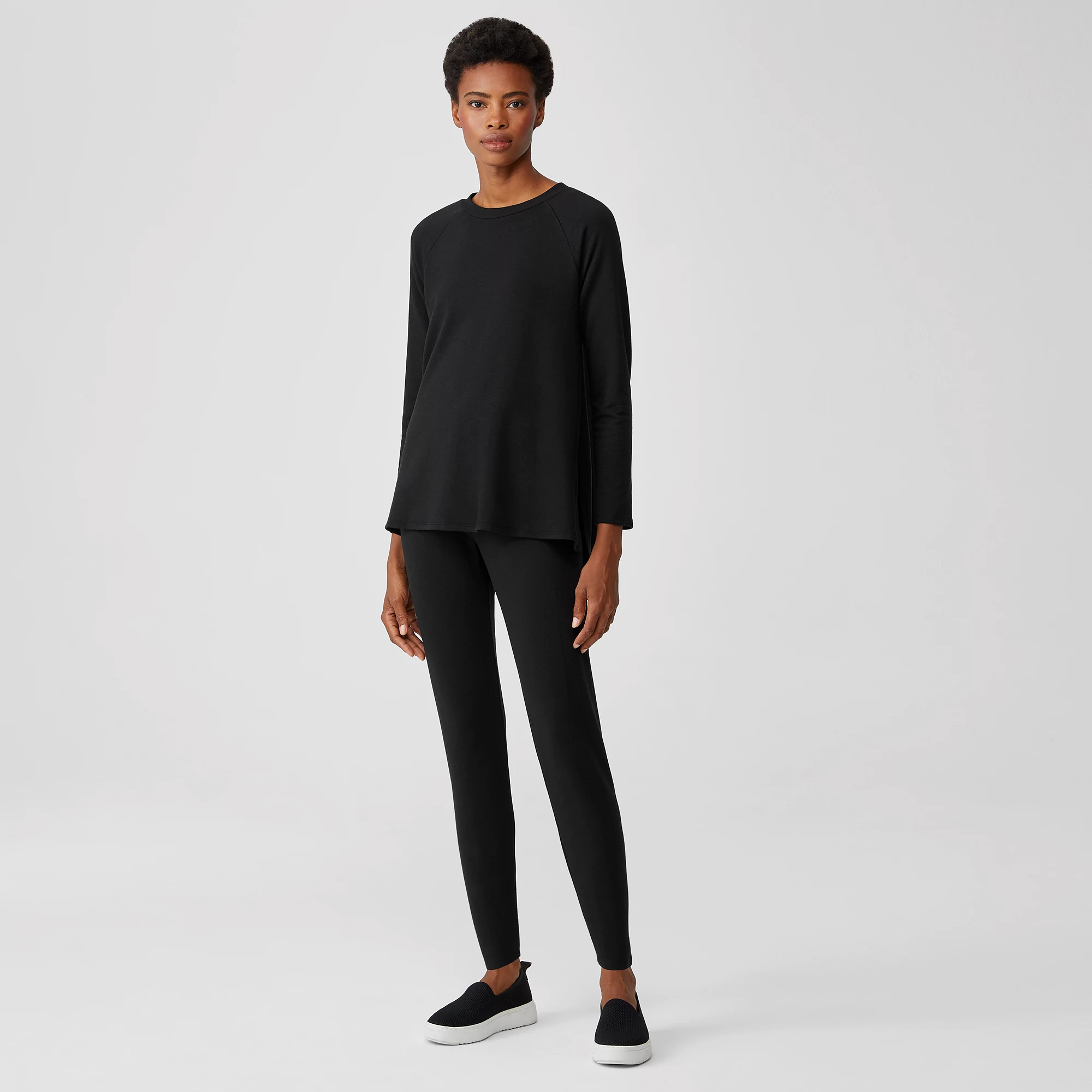 Cozy Brushed Terry Hug High-Waisted Leggings