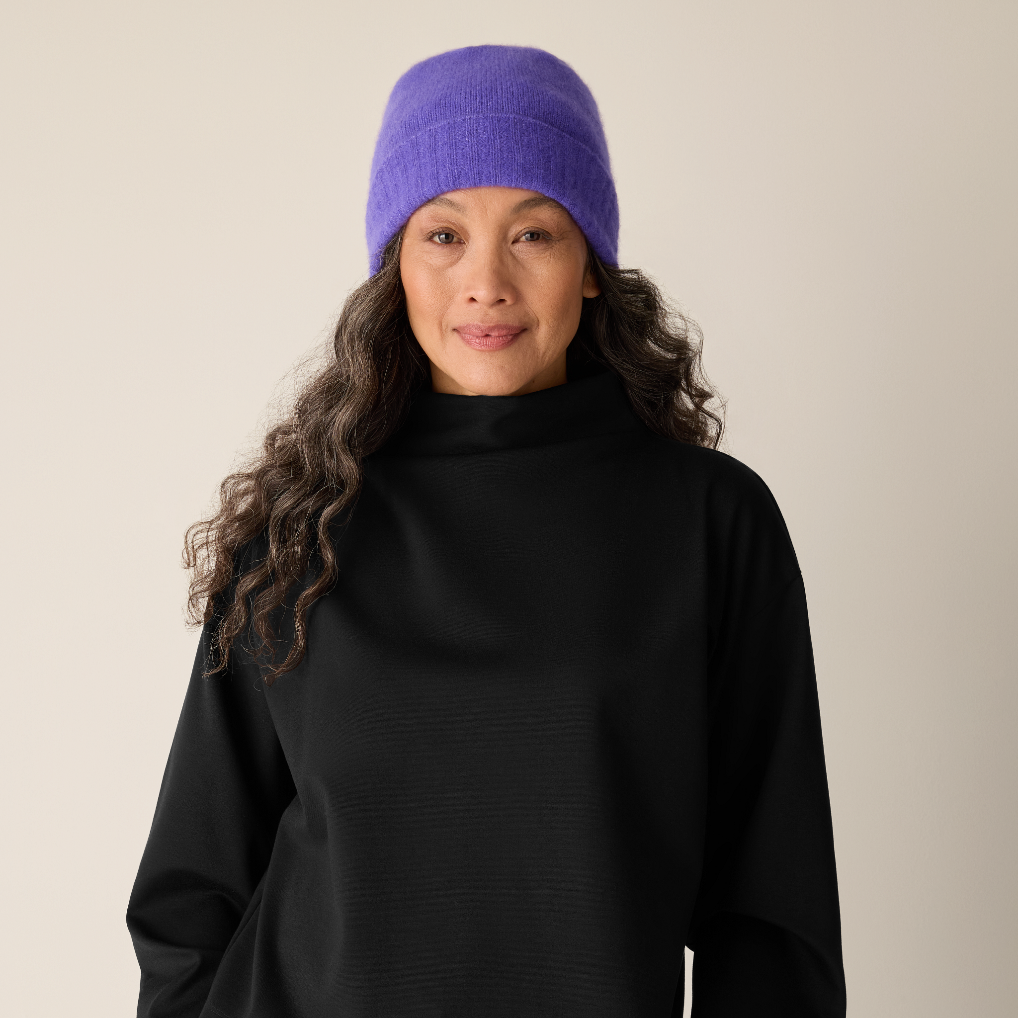 Cashmere Silk Boucle Bliss Hat from EILEEN FISHER - $87.20 (31% off)