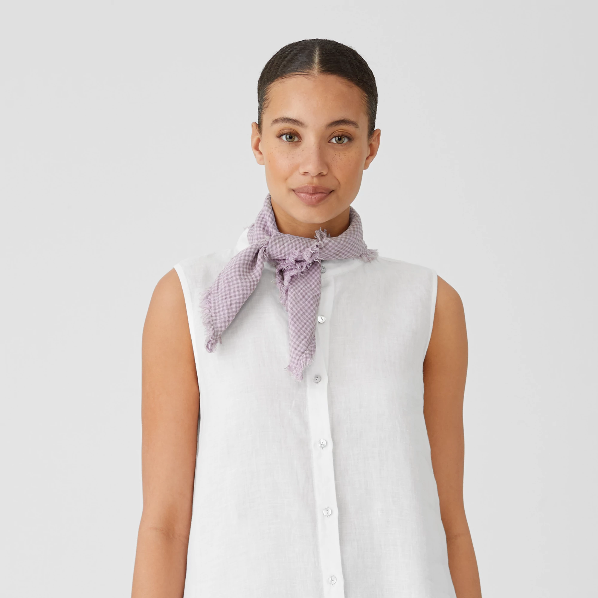 linen bandana scarf