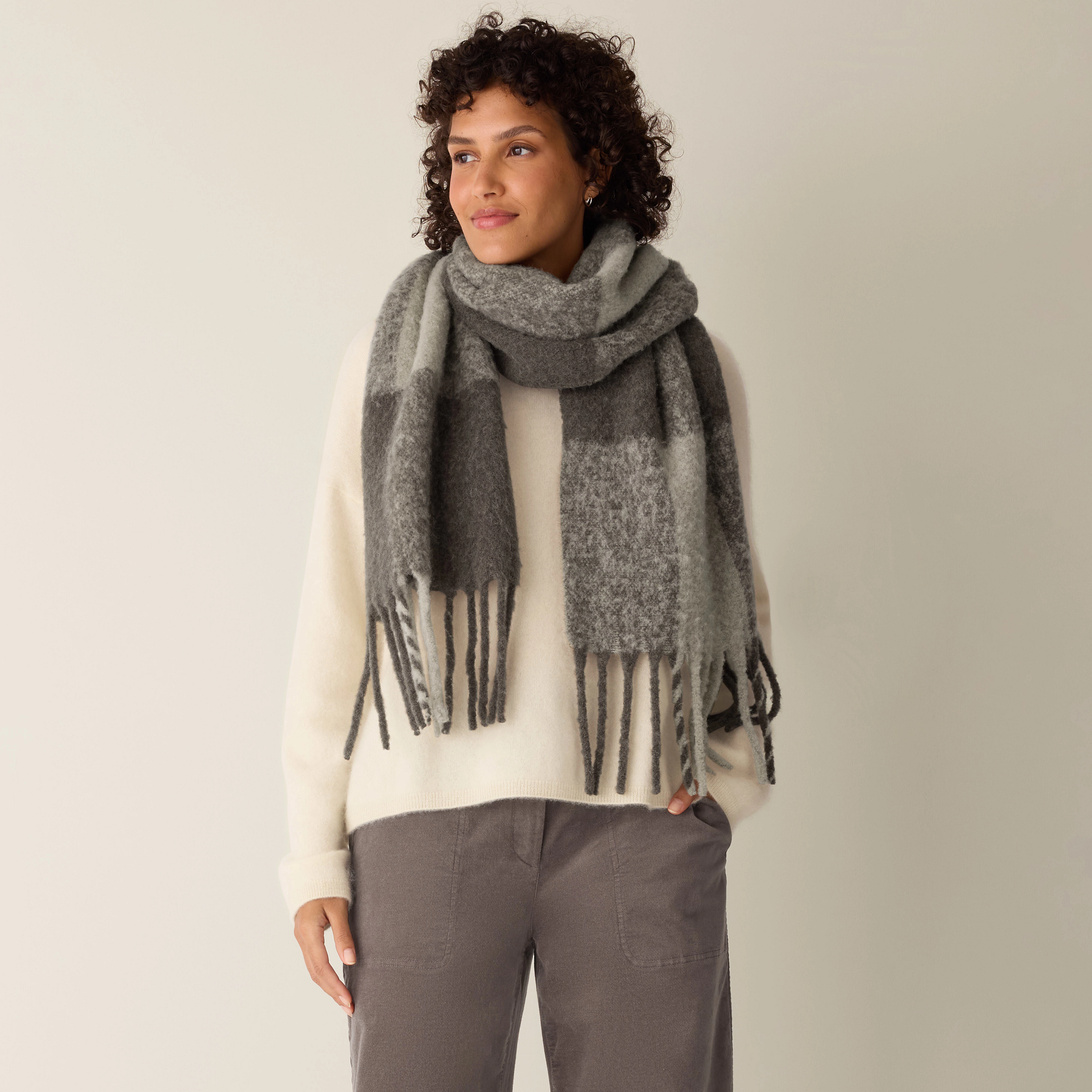Boucle Cloud Scarf from EILEEN FISHER - $127.20