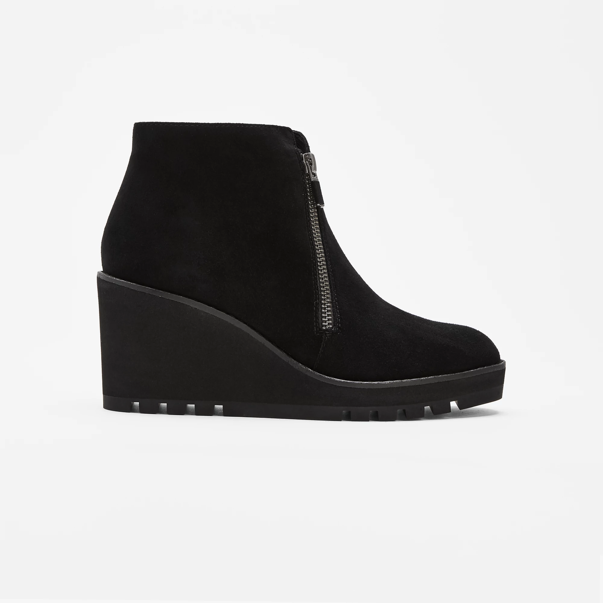Alto Wedge Bootie in Suede EILEEN FISHER