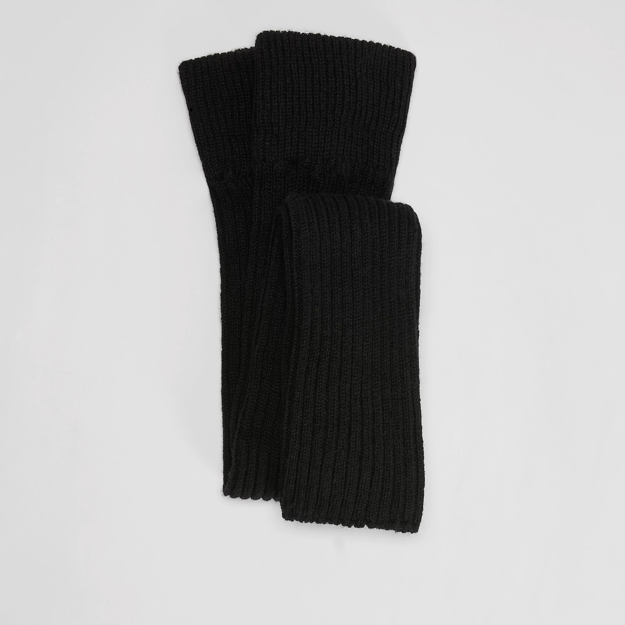 Cozy Recycled Nylon Cashmere Ribbed Leg Warmers | EILEEN FISHER