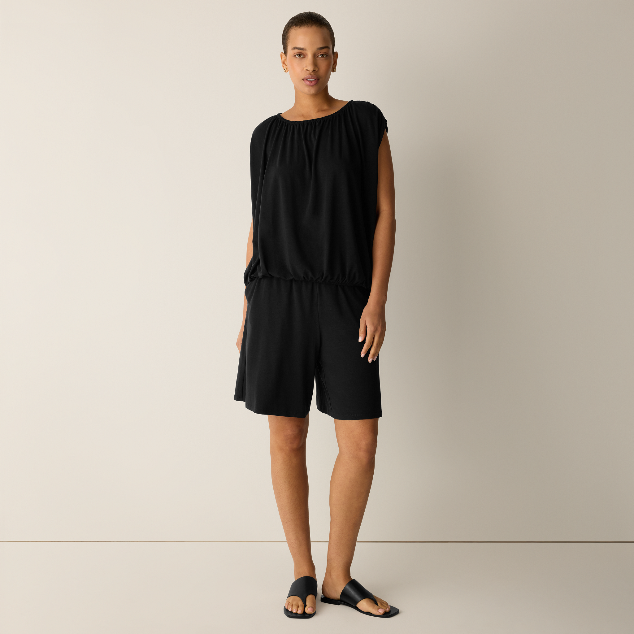 Fine Jersey Shorts from EILEEN FISHER - $138