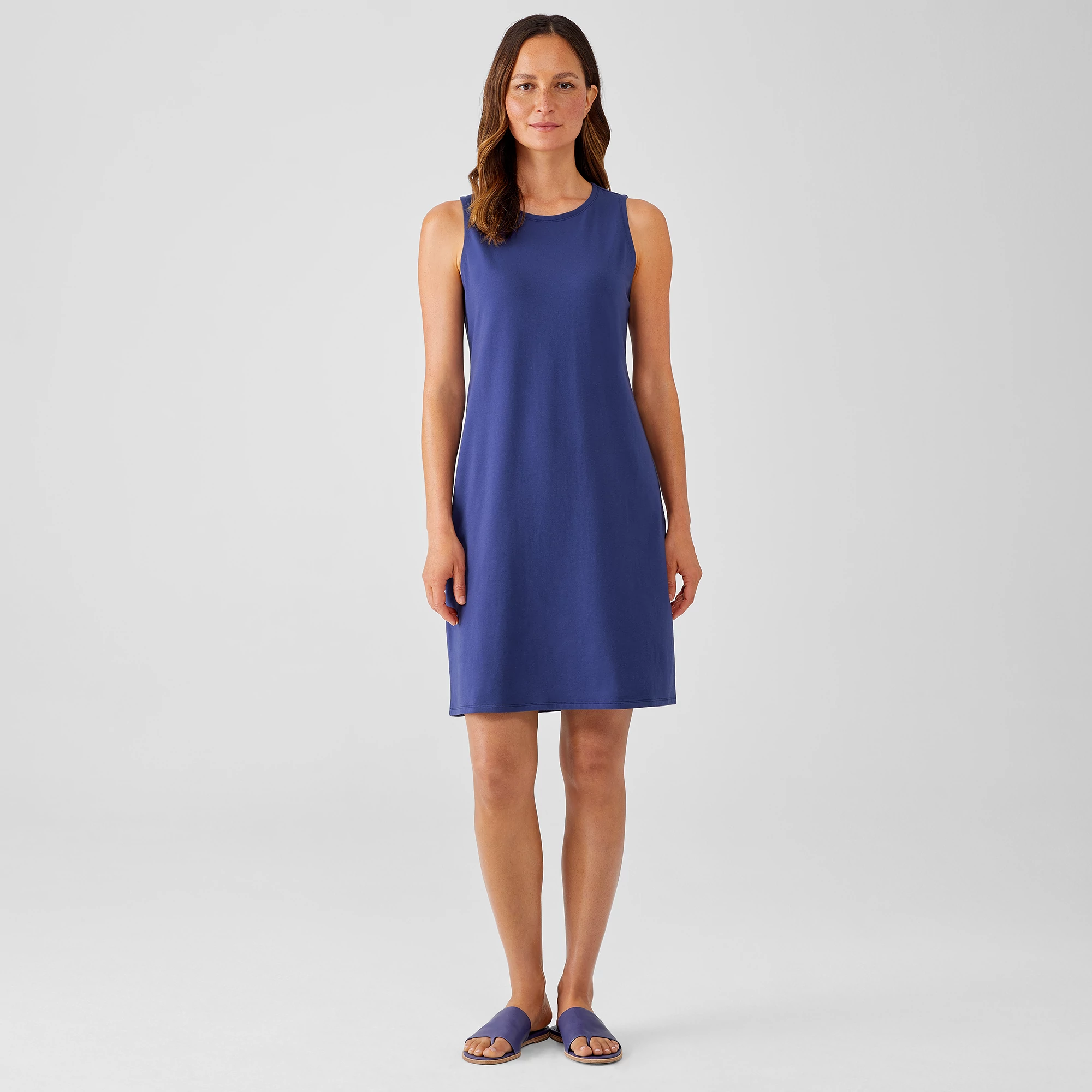 ワンピース ETRO Woman Dress Blue 123484580 250 ETRO Asymmetric printed jersey maxi dress | NET-A-PORTER